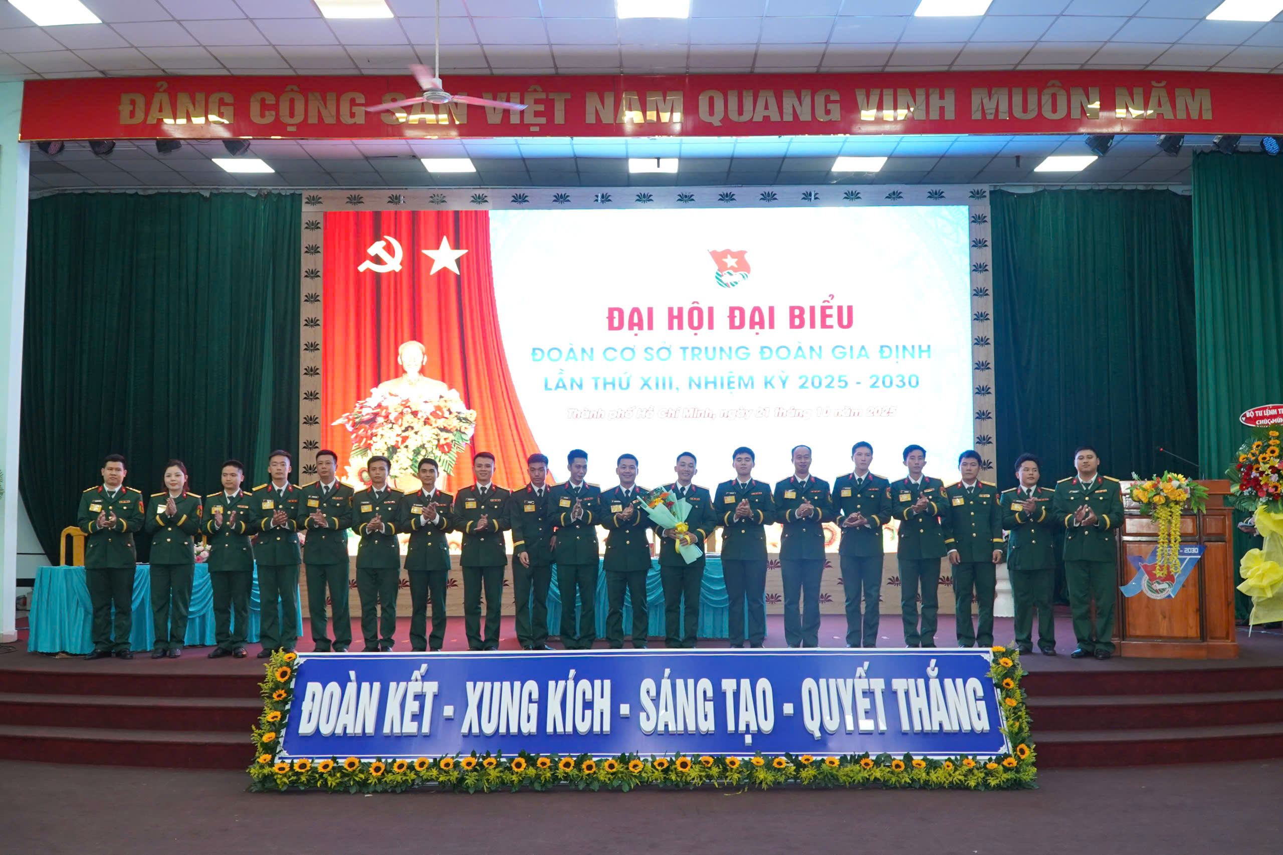 Đoàn cơ sở Trung đoàn Gia Định tổ chức Đại hội Đại biểu nhiệm kỳ 2025-2030 - Ảnh 8.