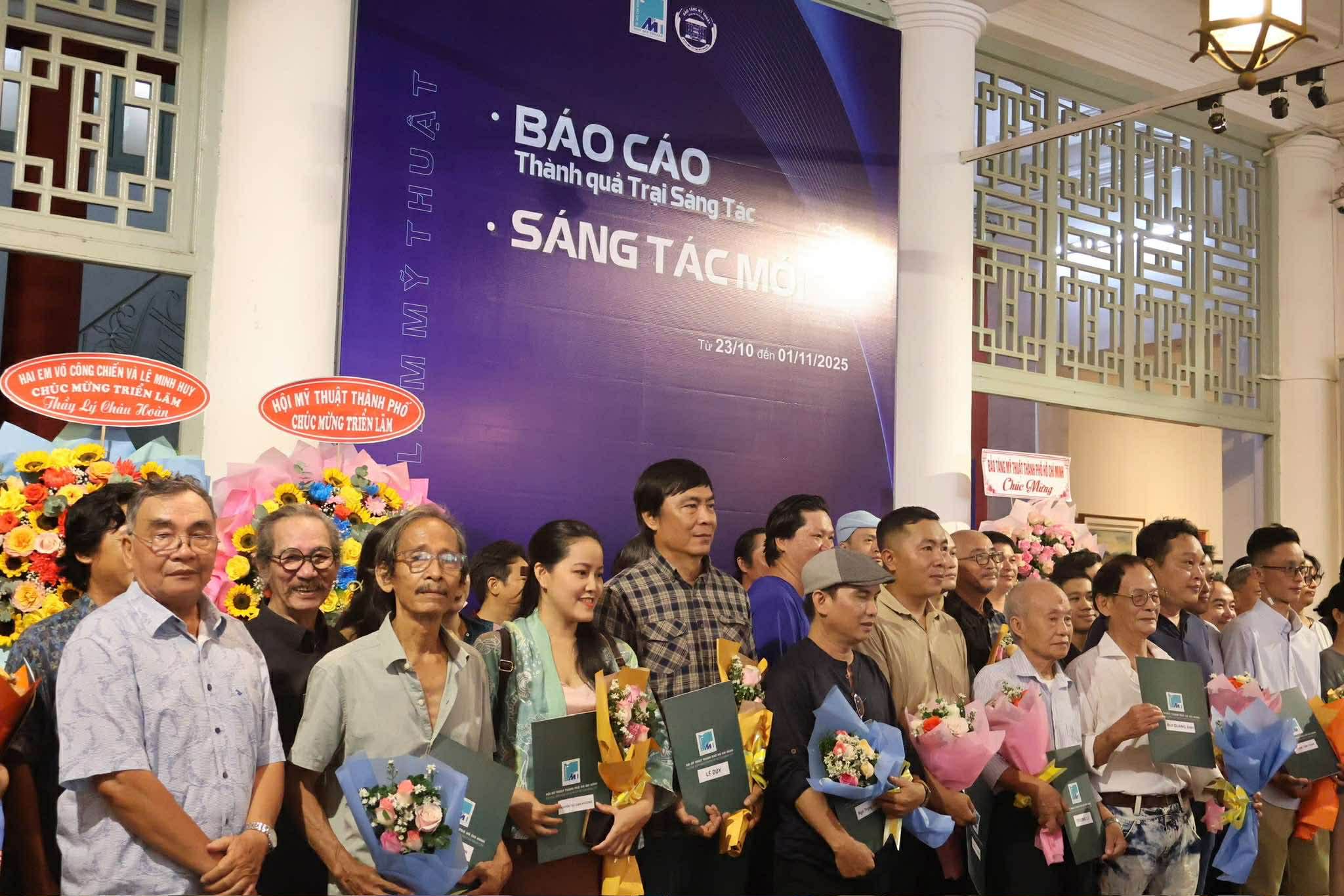 Hào hứng với triển lãm mỹ thuật "Báo cáo thành quả Trại Sáng Tác" và "Sáng tác mới" năm 2025 - Ảnh 4.