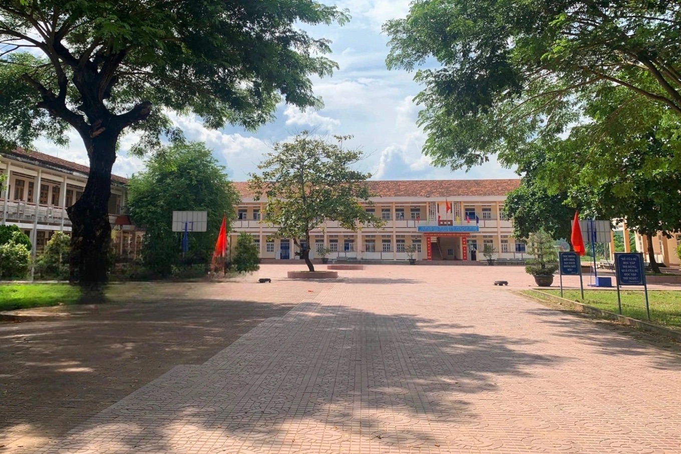 Diễn biến mới vụ học sinh đang học bị phó hiệu trưởng gọi ra… quét rác giữa trưa nắng - Ảnh 1.