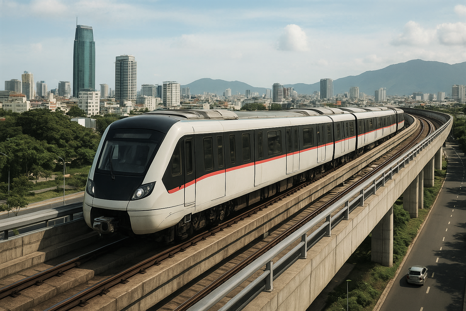 Đà Nẵng quy hoạch 16 tuyến đường sắt đô thị, tổng chiều dài 204 km - Ảnh 2.