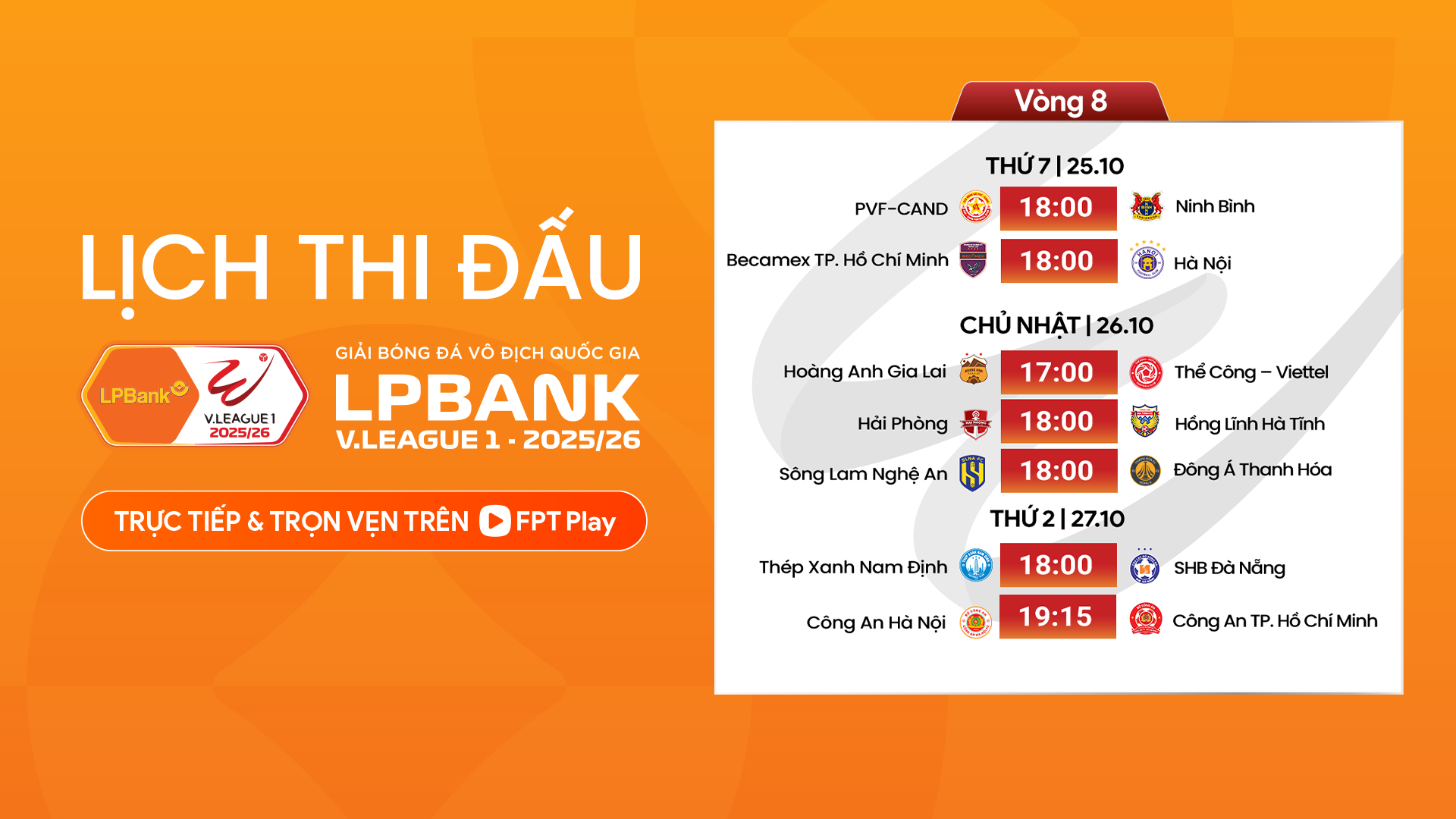 Võ Huy Toàn, Võ Minh Trọng bị "treo giò" ở vòng 8 V-League - Ảnh 1.