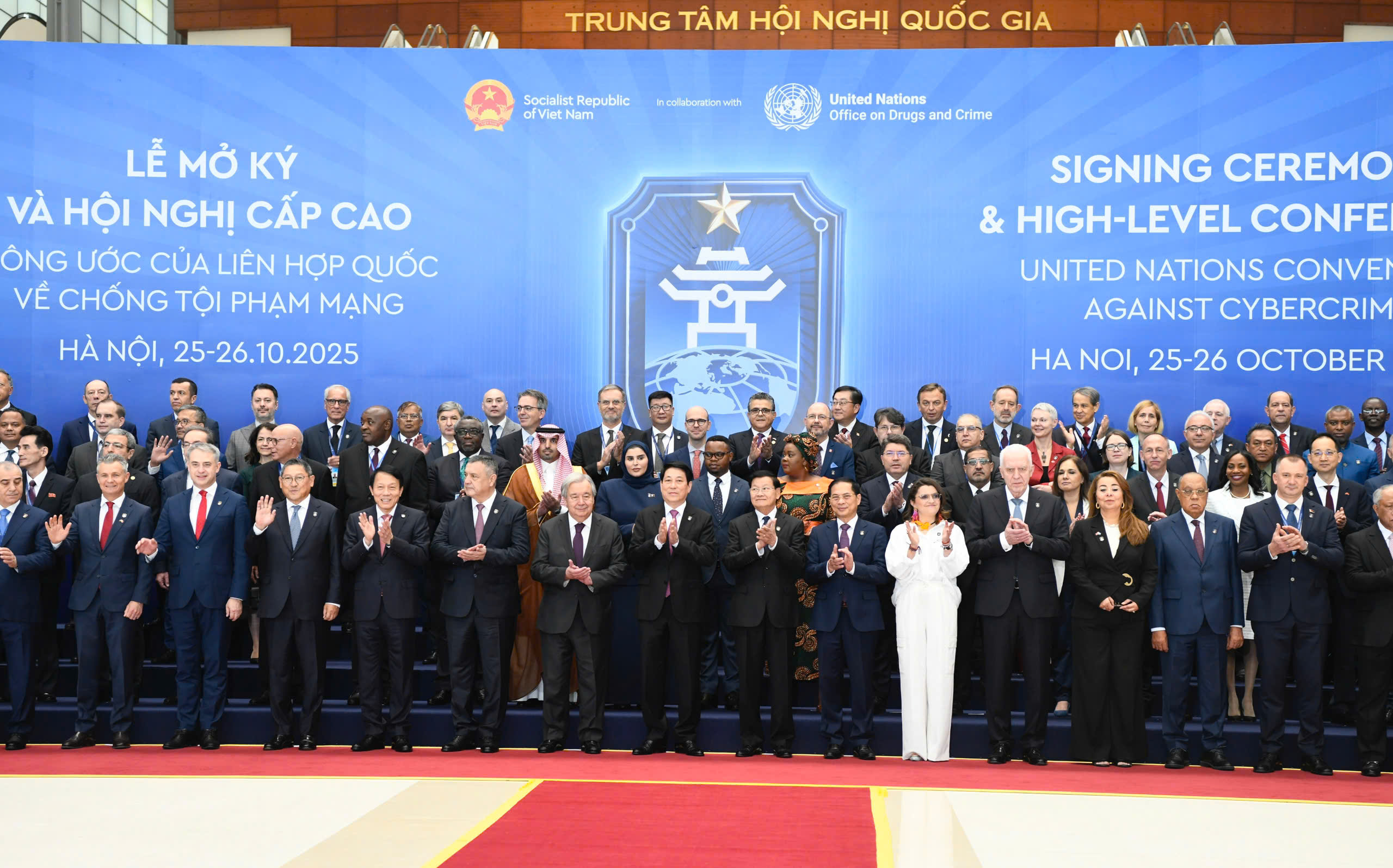 Khai mạc trọng thể Lễ mở ký Công ước Liên hợp quốc về chống tội phạm mạng - Ảnh 16.