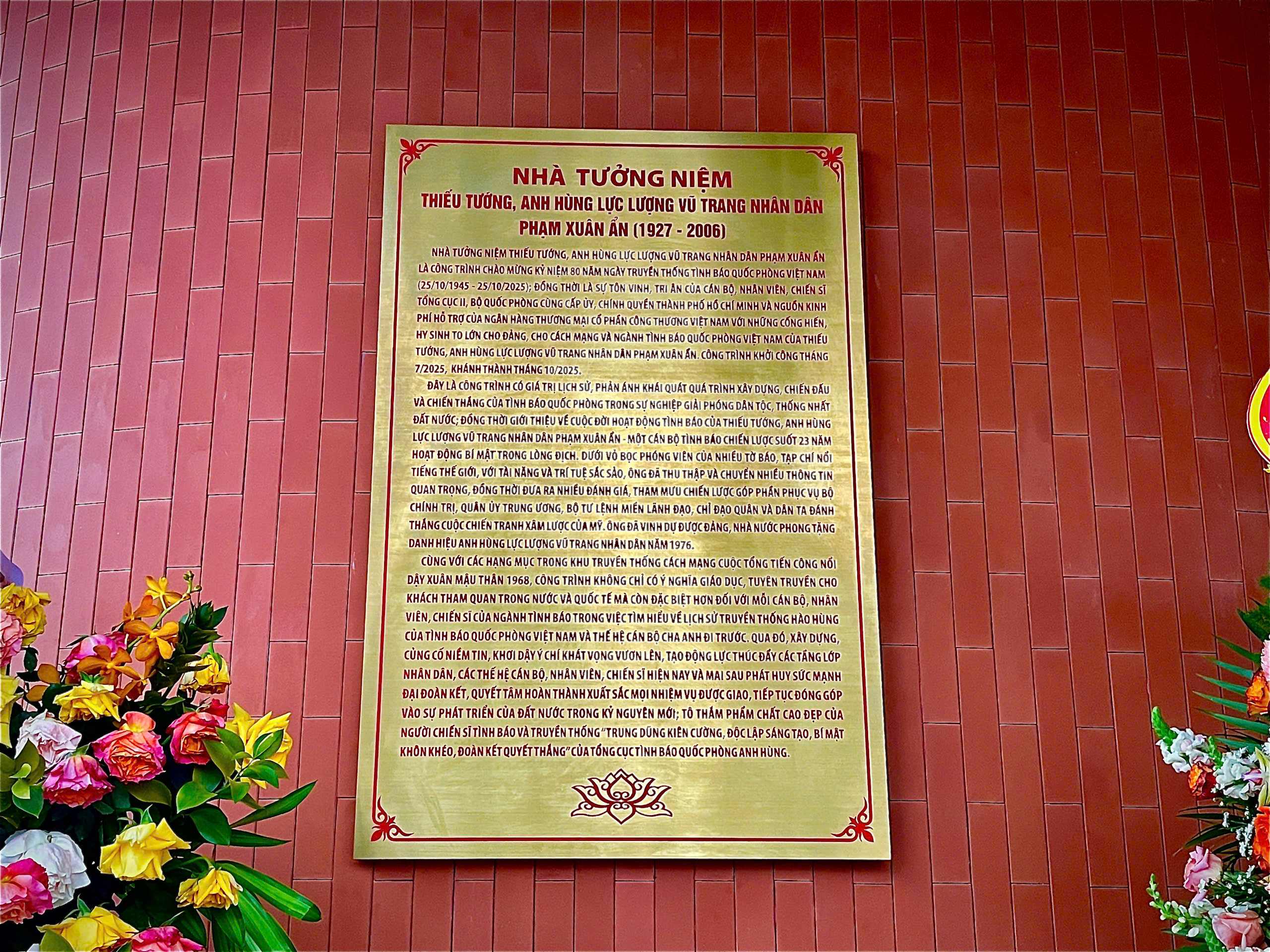 Toàn cảnh khu tưởng niệm Nhà tình báo Phạm Xuân Ẩn tại TP HCM - Ảnh 6. Toàn cảnh khu tưởng niệm Nhà tình báo Phạm Xuân Ẩn tại TP HCM - Ảnh 6.