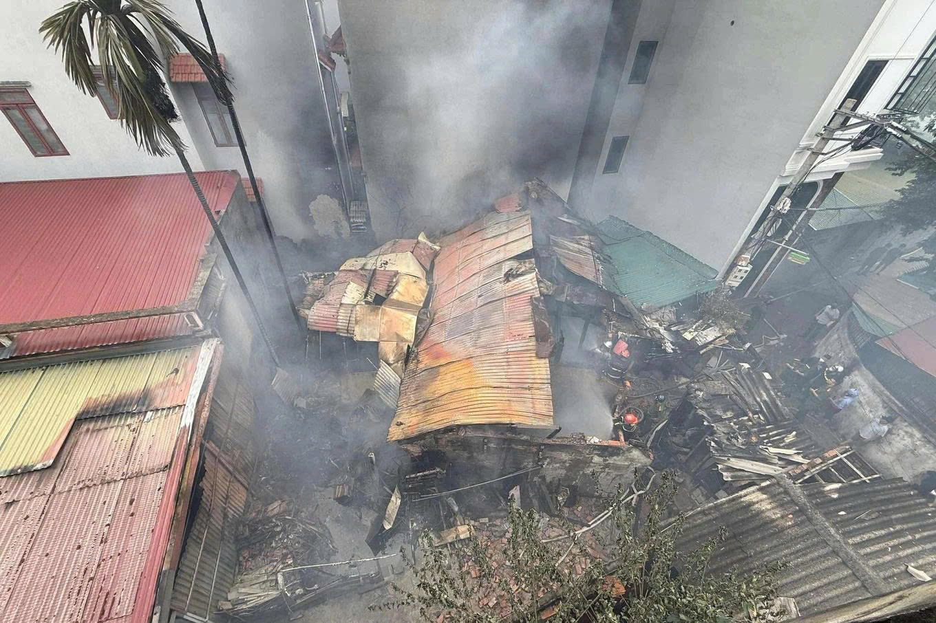 Cháy nhà cấp 4, một người tử vong - Ảnh 1.