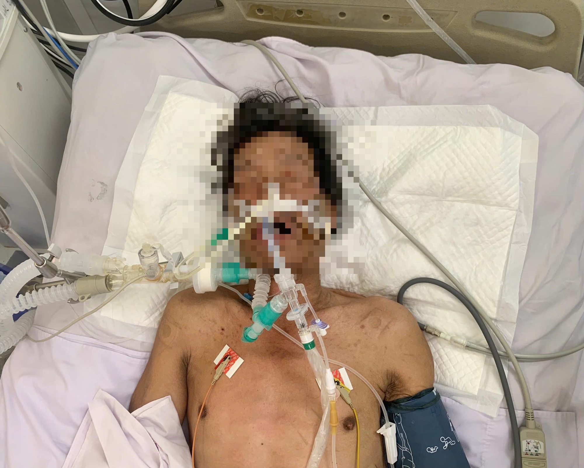 Tiên lượng nặng, bệnh nhân cầu cứu bệnh viện tìm người thân - Ảnh 1.