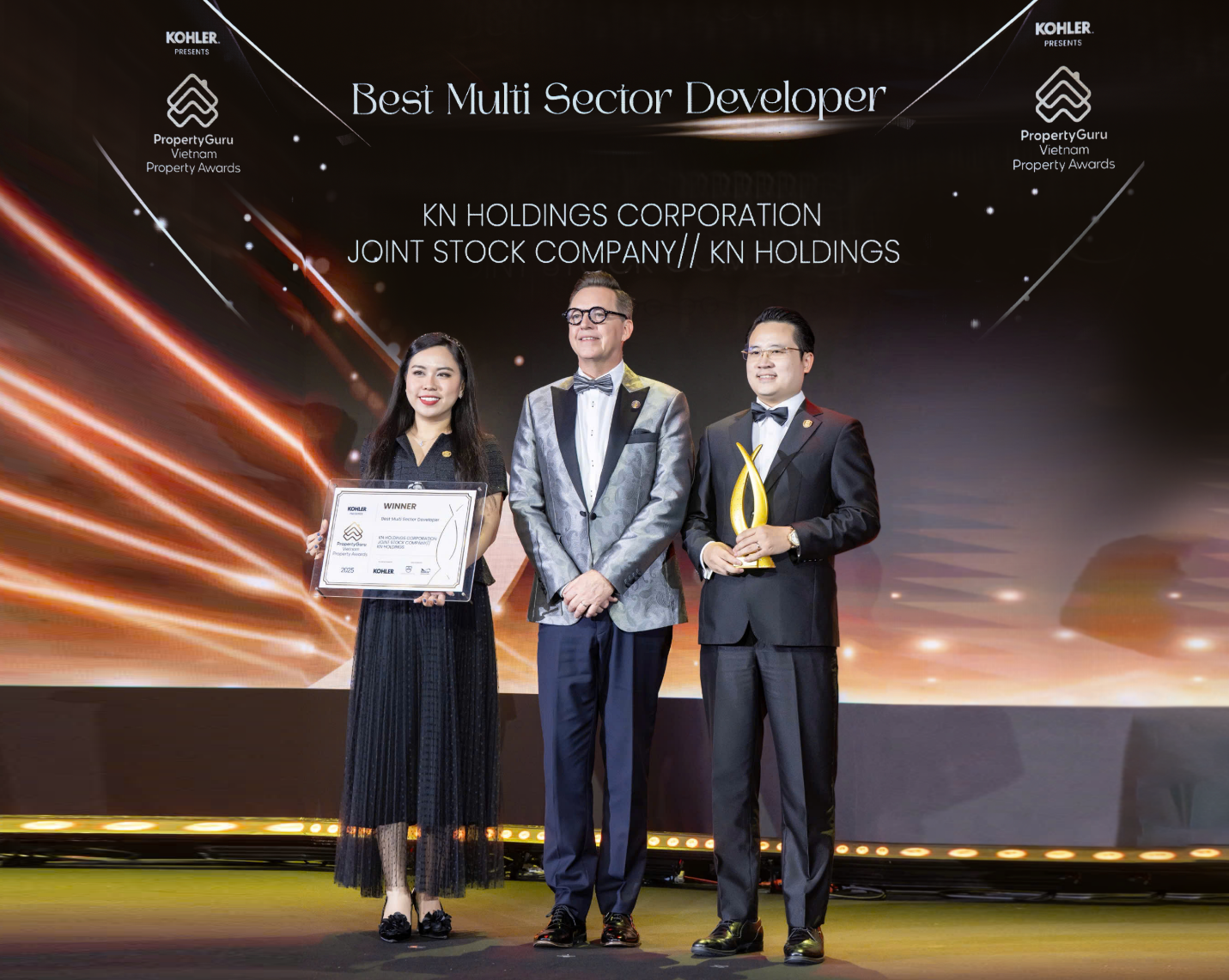 KN Holdings lập “hat–trick” ấn tượng tại Vietnam Property Awards 2025 - Ảnh 1.