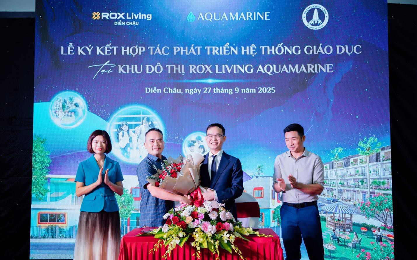 ROX Living Aquamarine: Dấu mốc hợp tác đưa Montessori Vinh vào khu đô thị kiểu mẫu