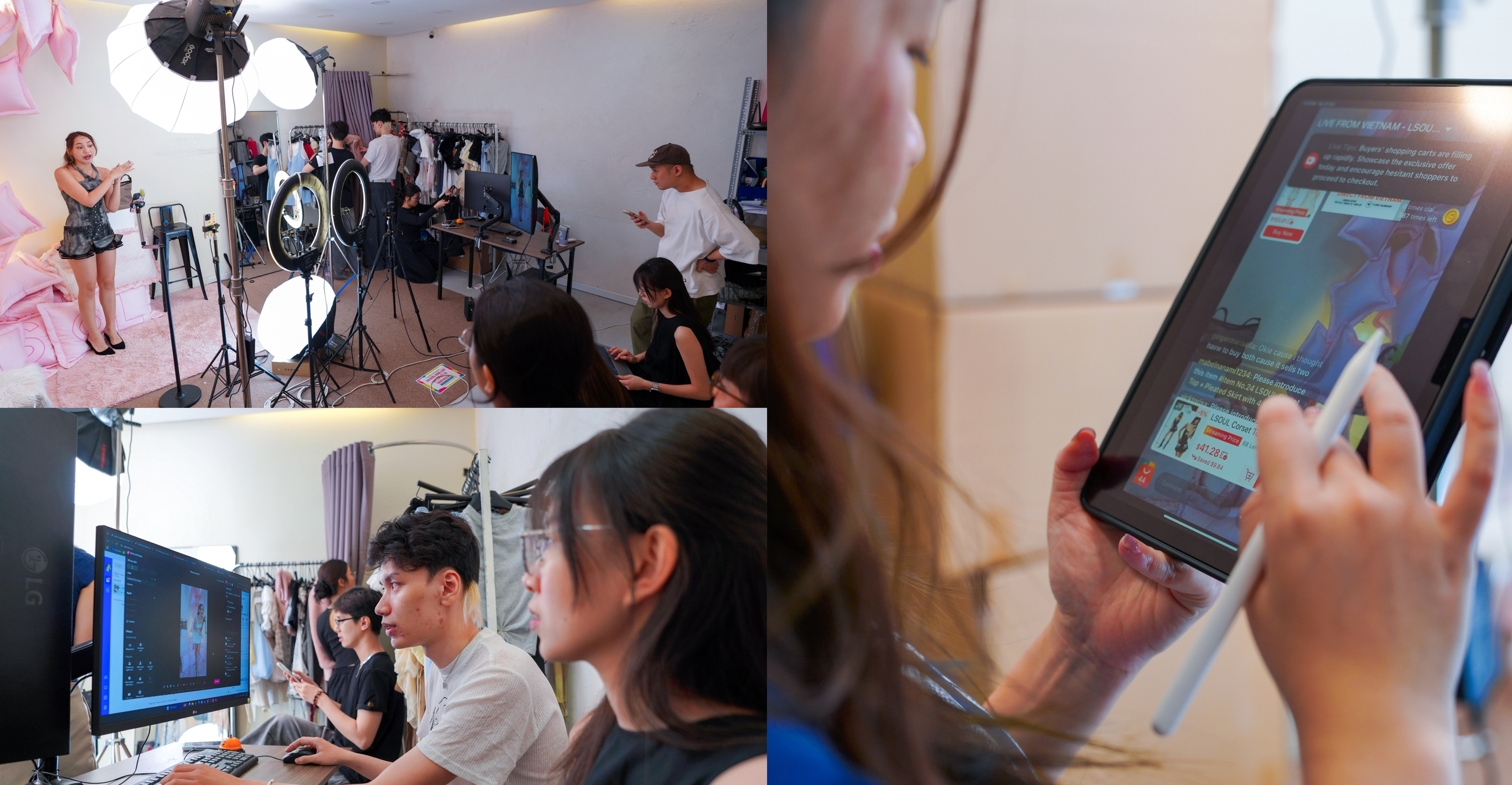 Livestream của LSOUL trên Shopee đưa thời trang Việt đến Singapore - Ảnh 4. Livestream của LSOUL trên Shopee đưa thời trang Việt đến Singapore - Ảnh 4.