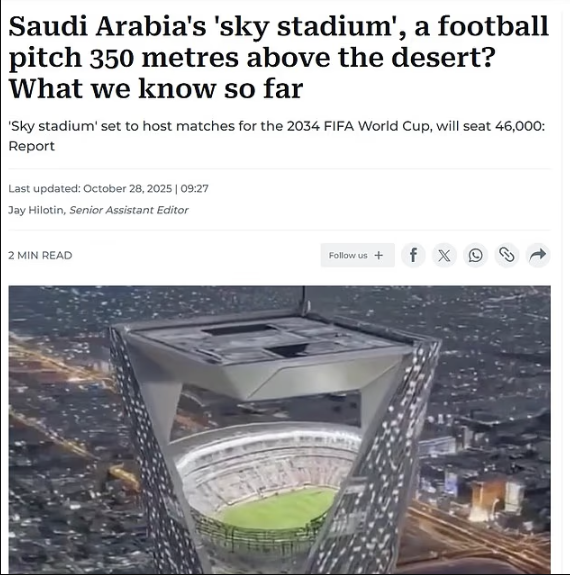 Sản phẩm AI "sân vận động World Cup trên không" gây ngỡ ngàng cả thế giới - Ảnh 2.