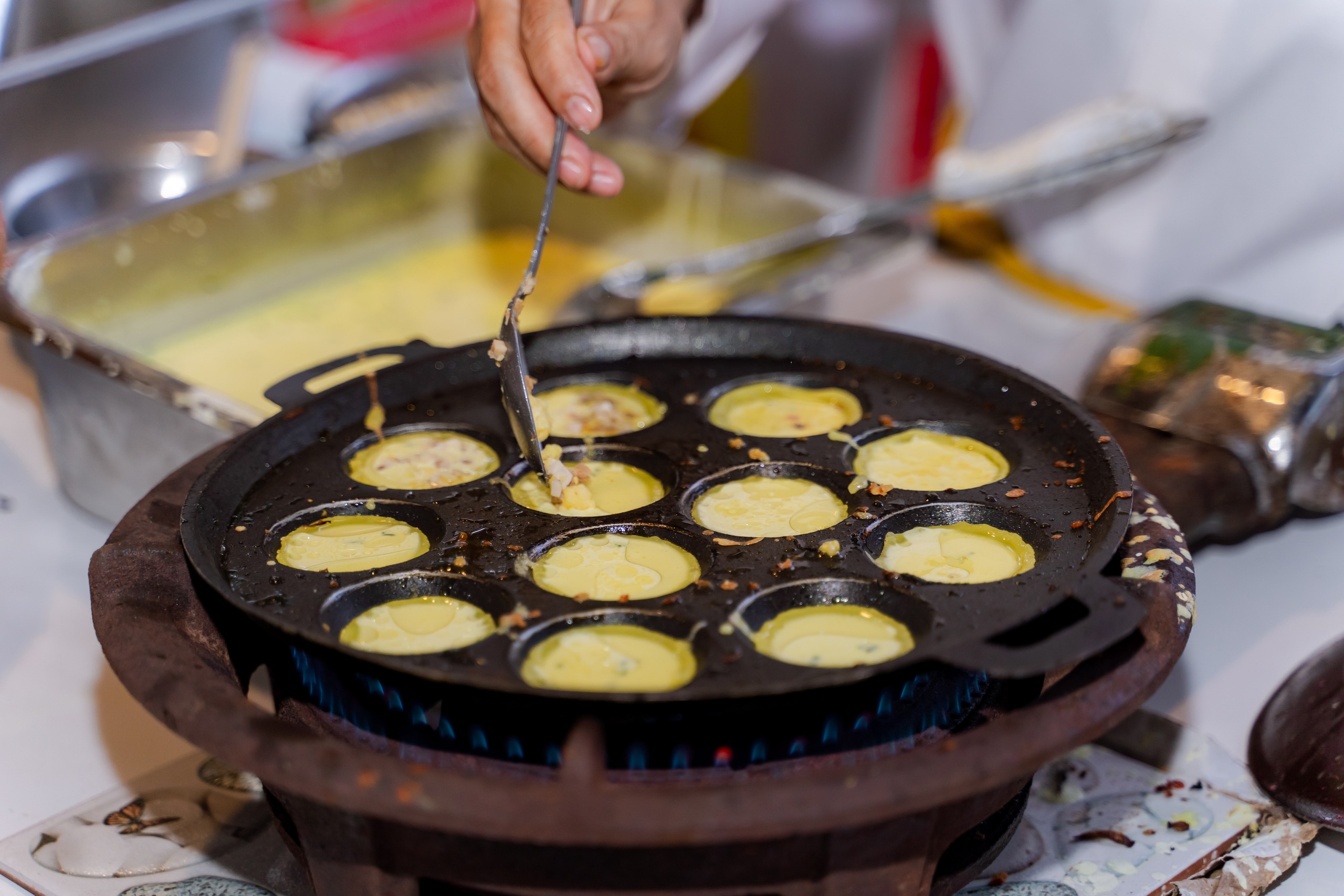 VIDEO: Lễ hội ẩm thực chay lớn nhất TP HCM trước giờ khai mạc có gì đặc sắc? - Ảnh 18.