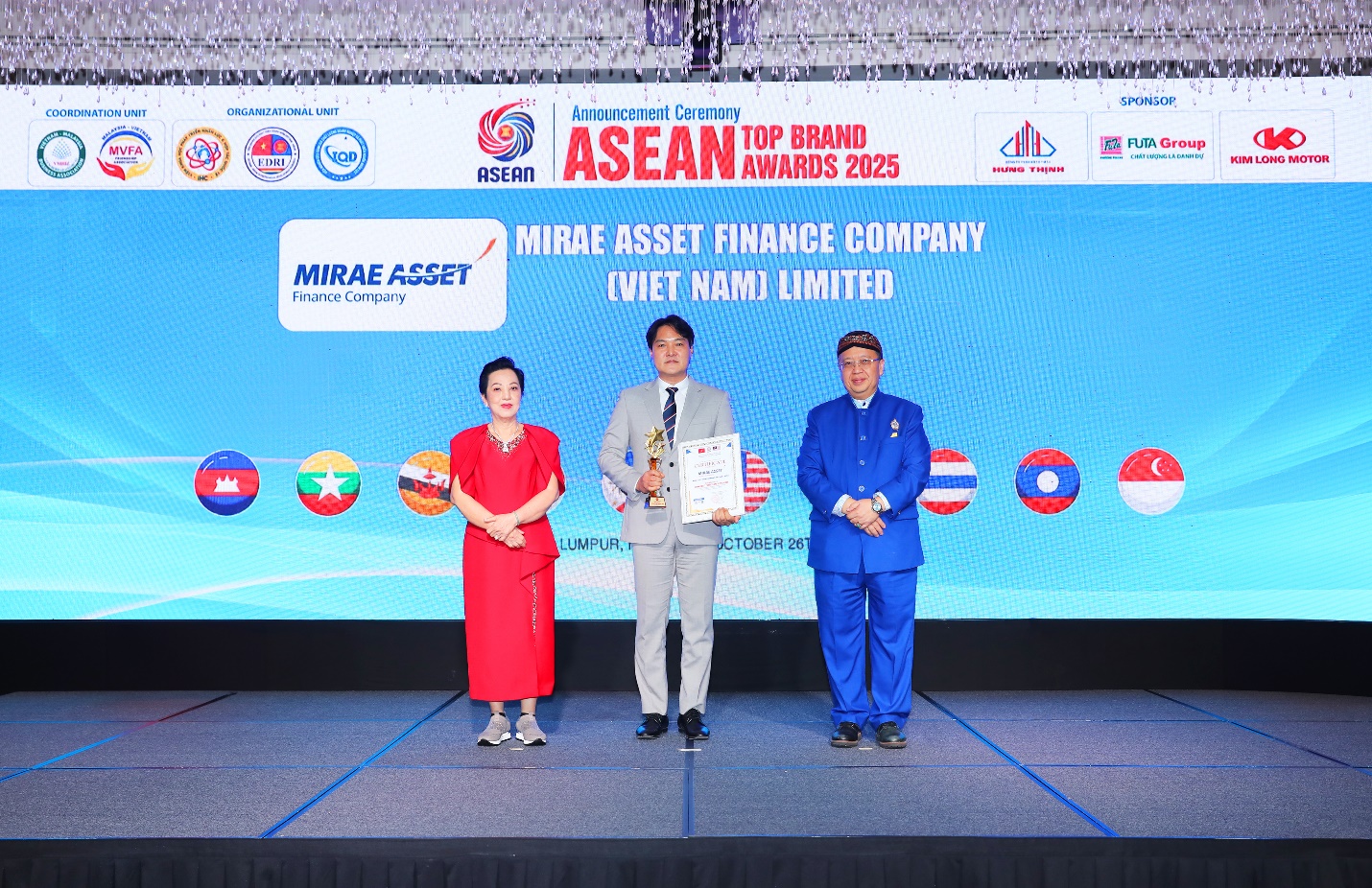 Tài chính Mirae Asset đạt top 10 Sản phẩm Dịch vụ Chất lượng ASEAN 2025 - Ảnh 2.