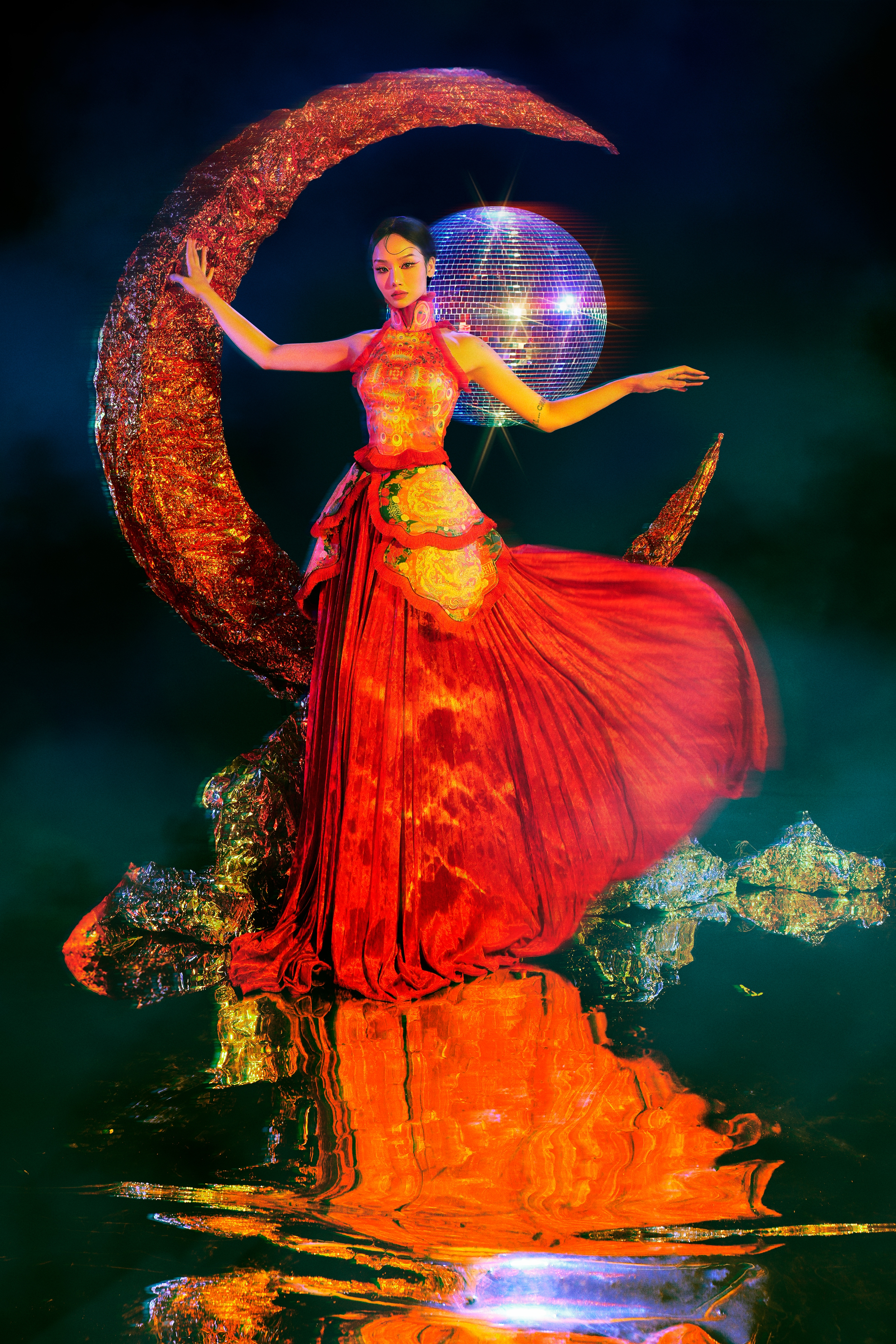 Hồng Ánh, Hứa Vĩ Văn tụ hội bên Miu Lê, Liên Bỉnh Phát - Ảnh 3.