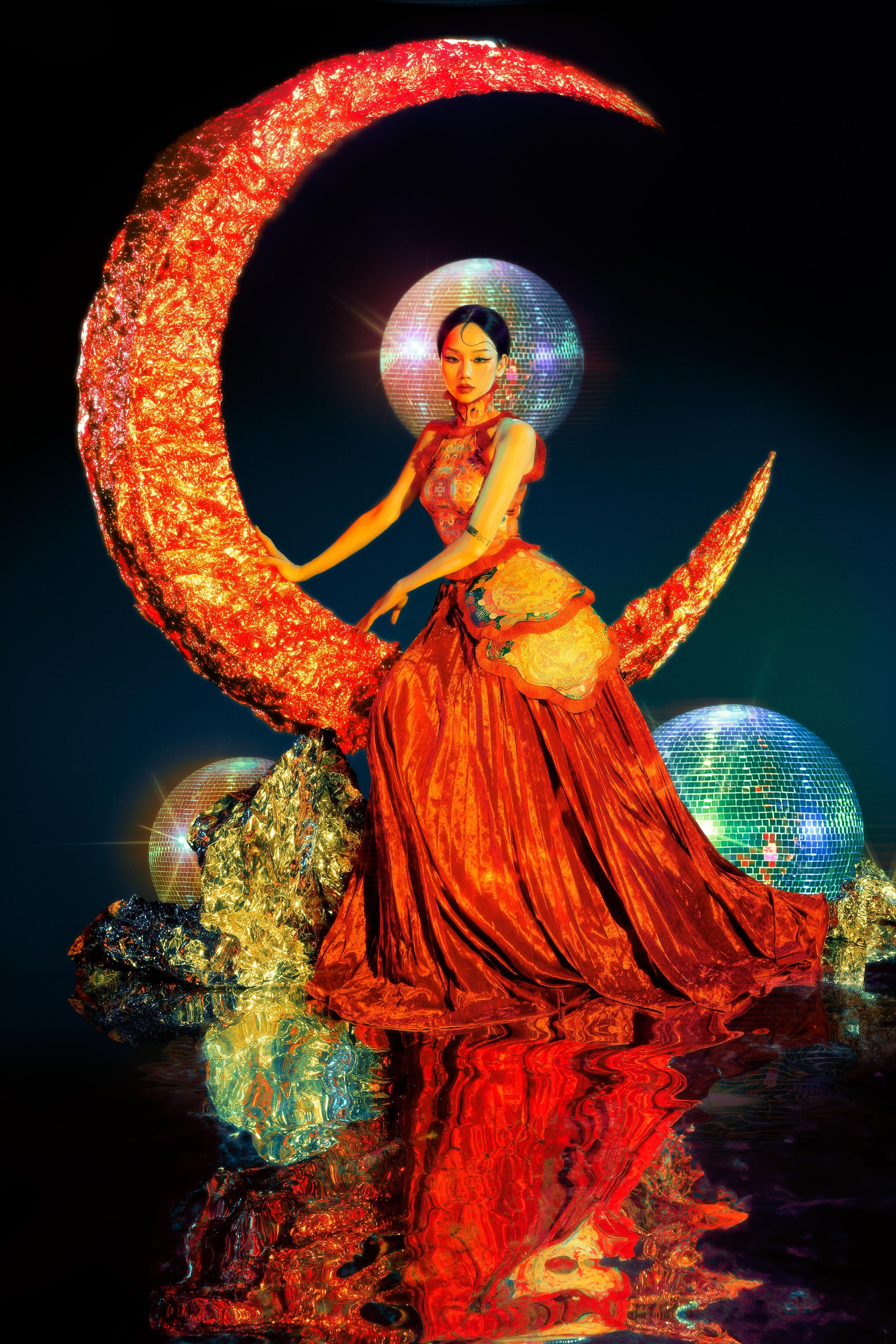 Hồng Ánh, Hứa Vĩ Văn tụ hội bên Miu Lê, Liên Bỉnh Phát - Ảnh 4.