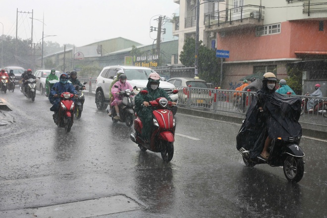 - Ảnh 1. Thời tiết TP HCM hôm nay, 5-10: Tiếp tục có mưa về chiều và tối - Ảnh 1.