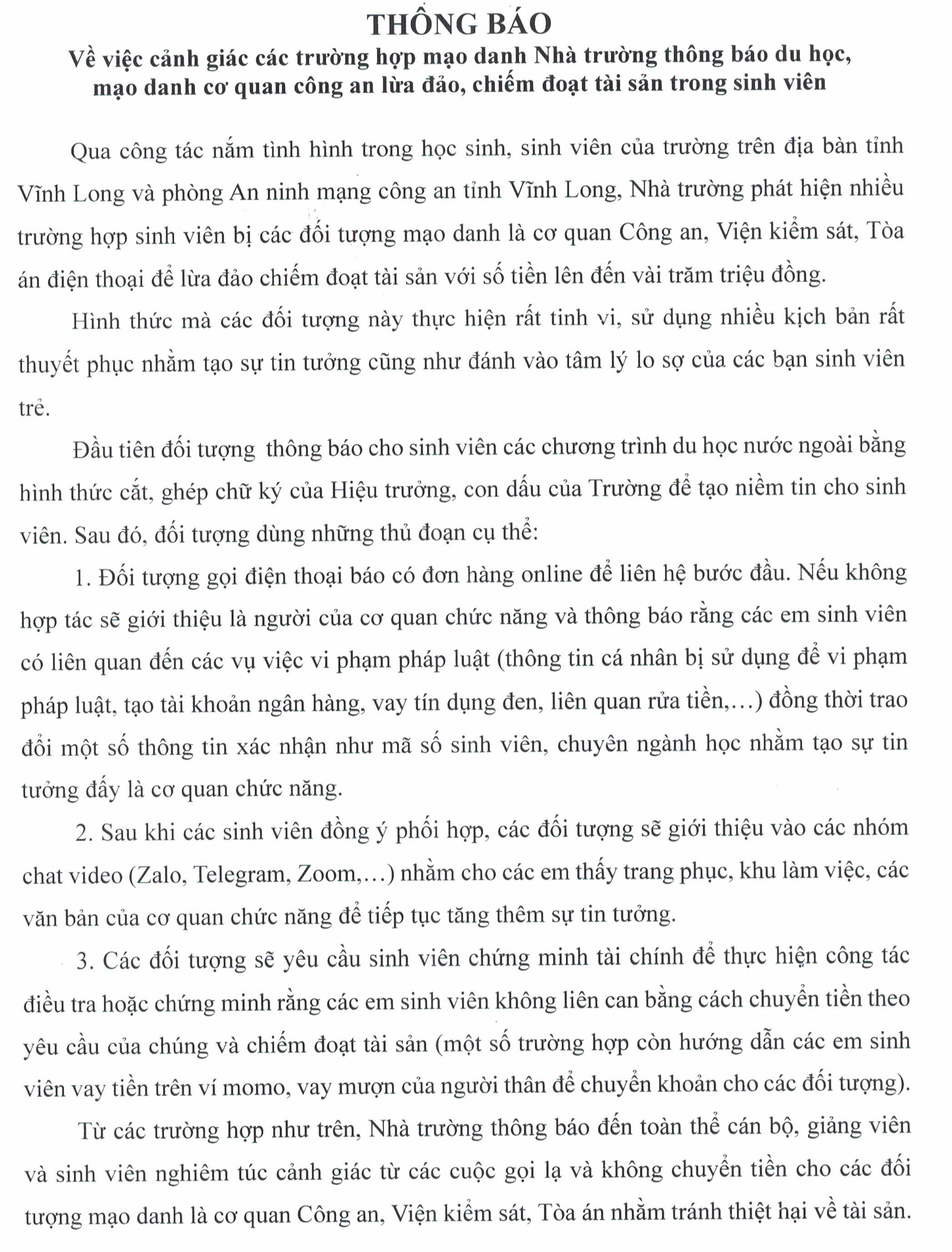 Cảnh báo lừa đảo sinh viên đi du học - Ảnh 1.