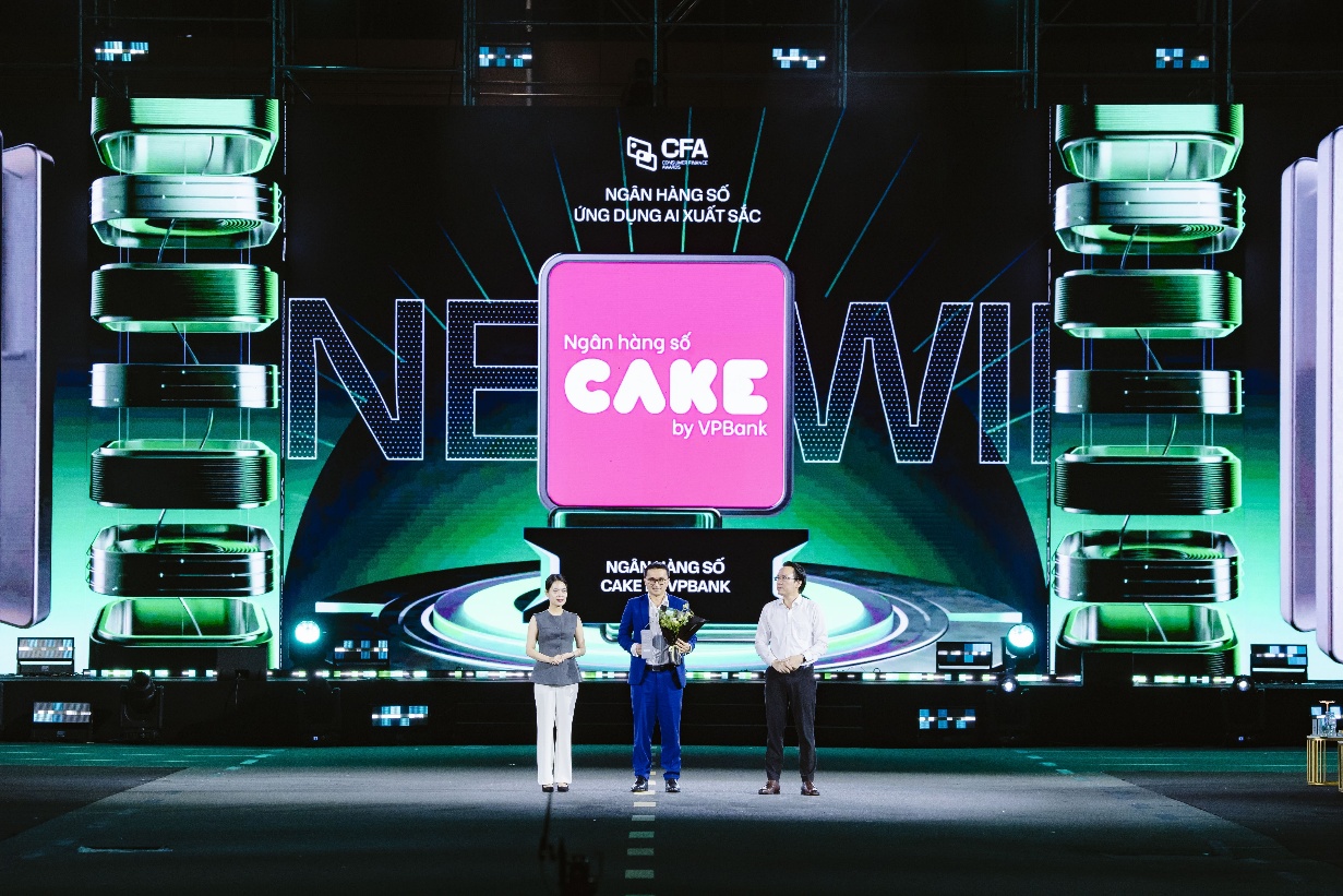 Cake by VPBank được vinh danh “Ngân hàng số ứng dụng AI xuất sắc” - Ảnh 1.