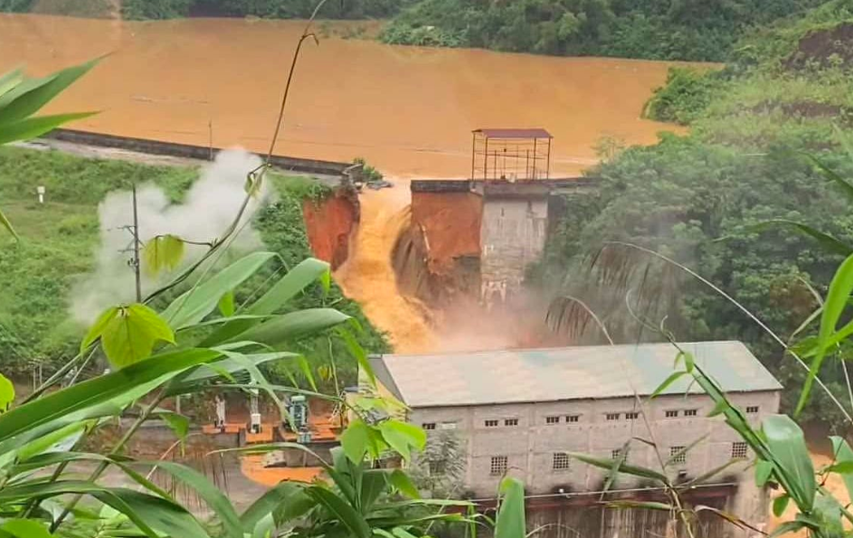 Vỡ đập thủy điện Bắc Khê 1 ở Lạng Sơn  - Ảnh 1.