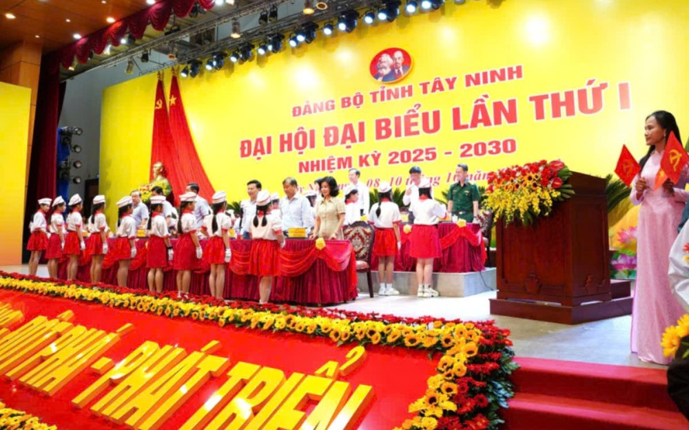 Những hình ảnh tại phiên trù bị Đại hội Đại biểu Đảng bộ tỉnh Tây Ninh - Ảnh 1.