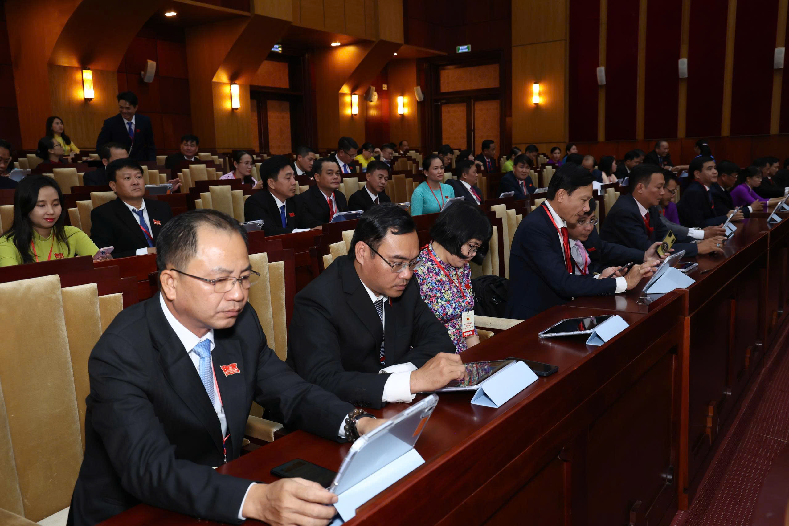 Những hình ảnh tại phiên trù bị Đại hội Đại biểu Đảng bộ tỉnh Tây Ninh - Ảnh 8.