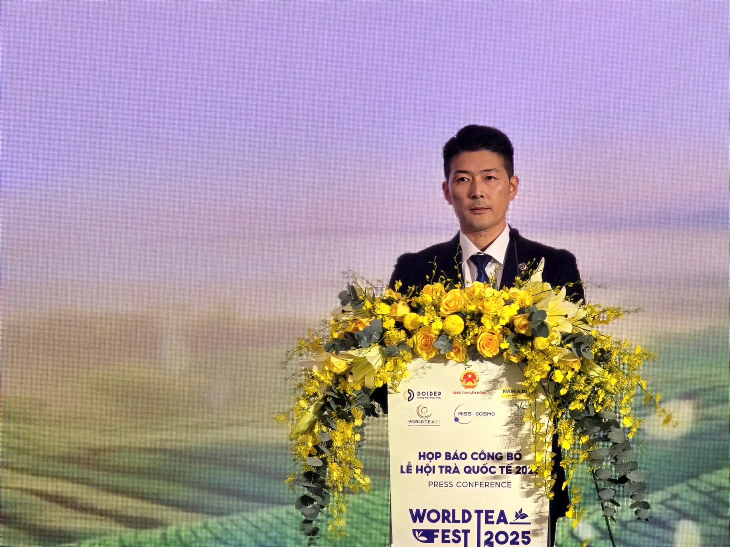 Ông Mori Kazuki, Tổng giám đốc Công ty cổ phần chè Lâm Đồng.