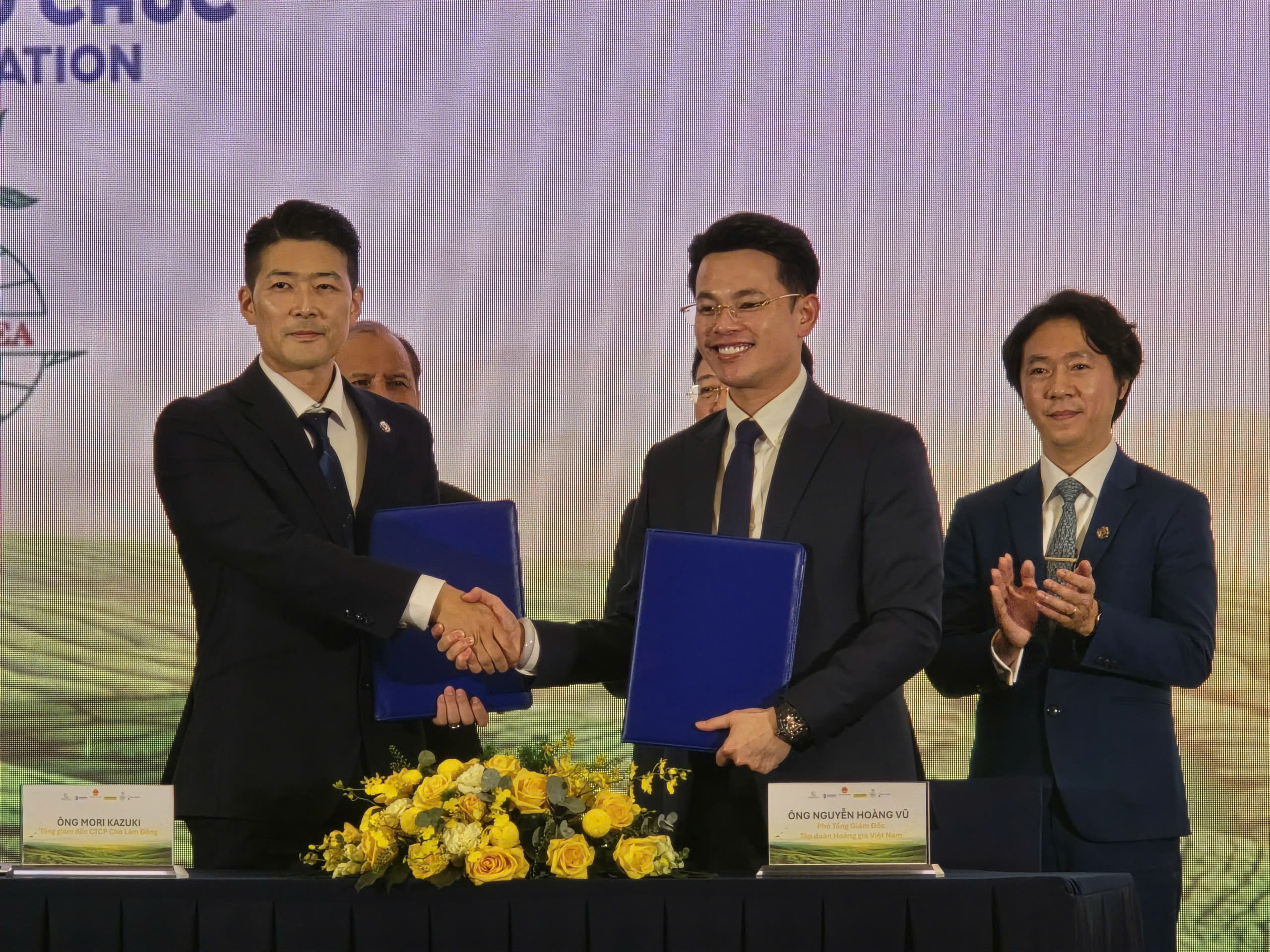 Đại diện các đơn vị phối hợp tổ chức Lễ hội Trà Quốc tế 2025.