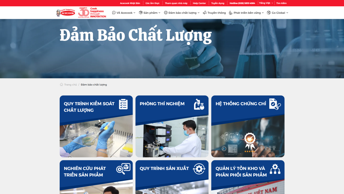 Acecook Việt Nam ra mắt website mới nhân dịp kỷ niệm 30 năm ngày bán hàng đầu tiên - Ảnh 3.