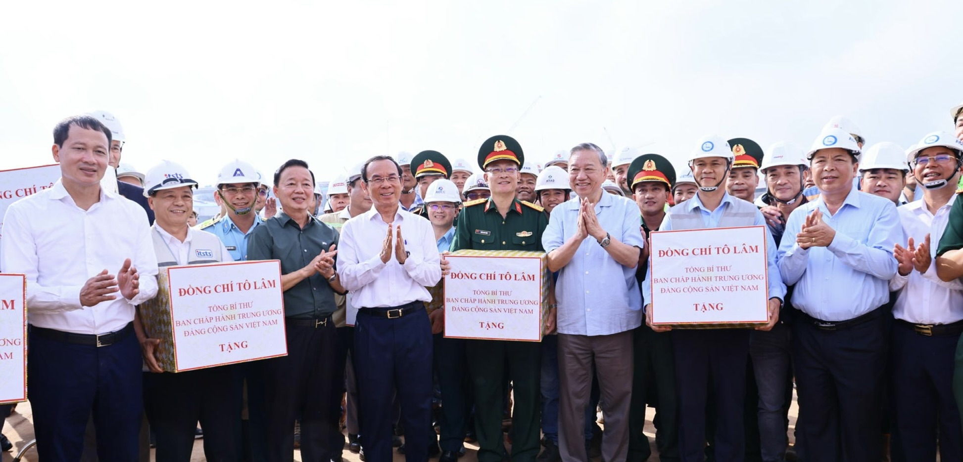 Tổng Bí thư Tô Lâm kiểm tra Dự án sân bay Long Thành - Ảnh 4.