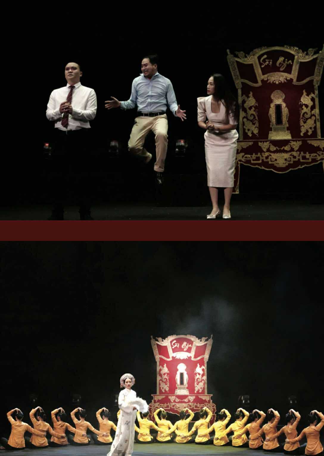 Đạo diễn Lê Quý Dương dồn sức "Các cụ gánh còng lưng" khai mạc Festival Sân khấu Thử nghiệm - Ảnh 3.