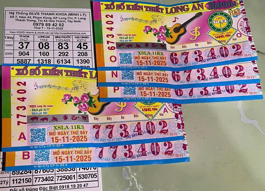 Xổ số miền Nam: Nhiều người trúng lớn vé số tại TP HCM , Long An , Bình Phước , Vĩnh Long - Ảnh 2.