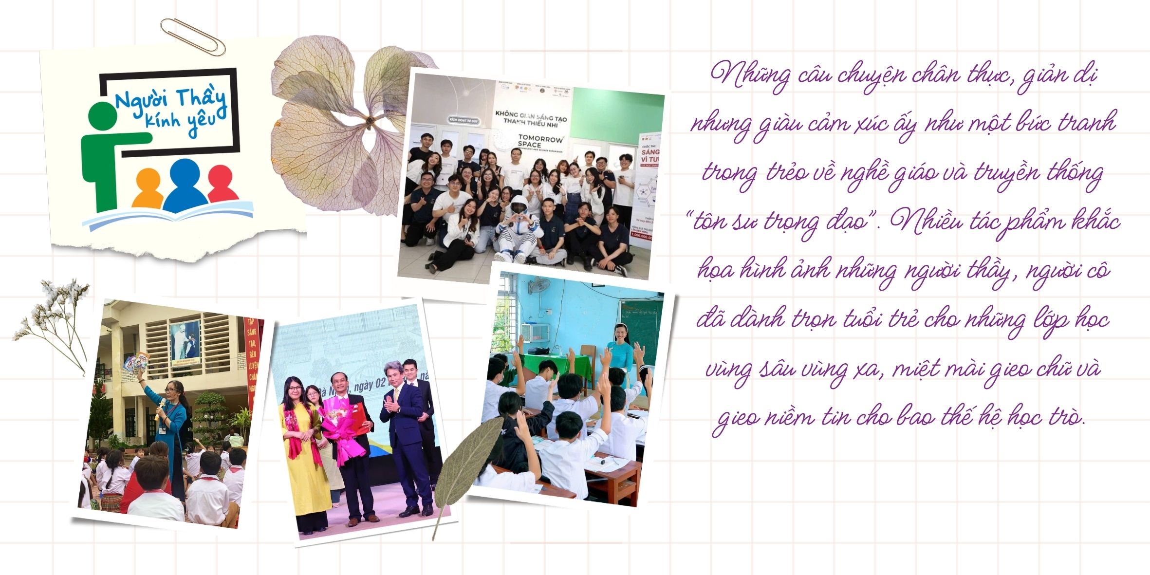 Lan tỏa tình người - Tôn vinh người “gieo chữ” và “gieo yêu thương” - Ảnh 3.