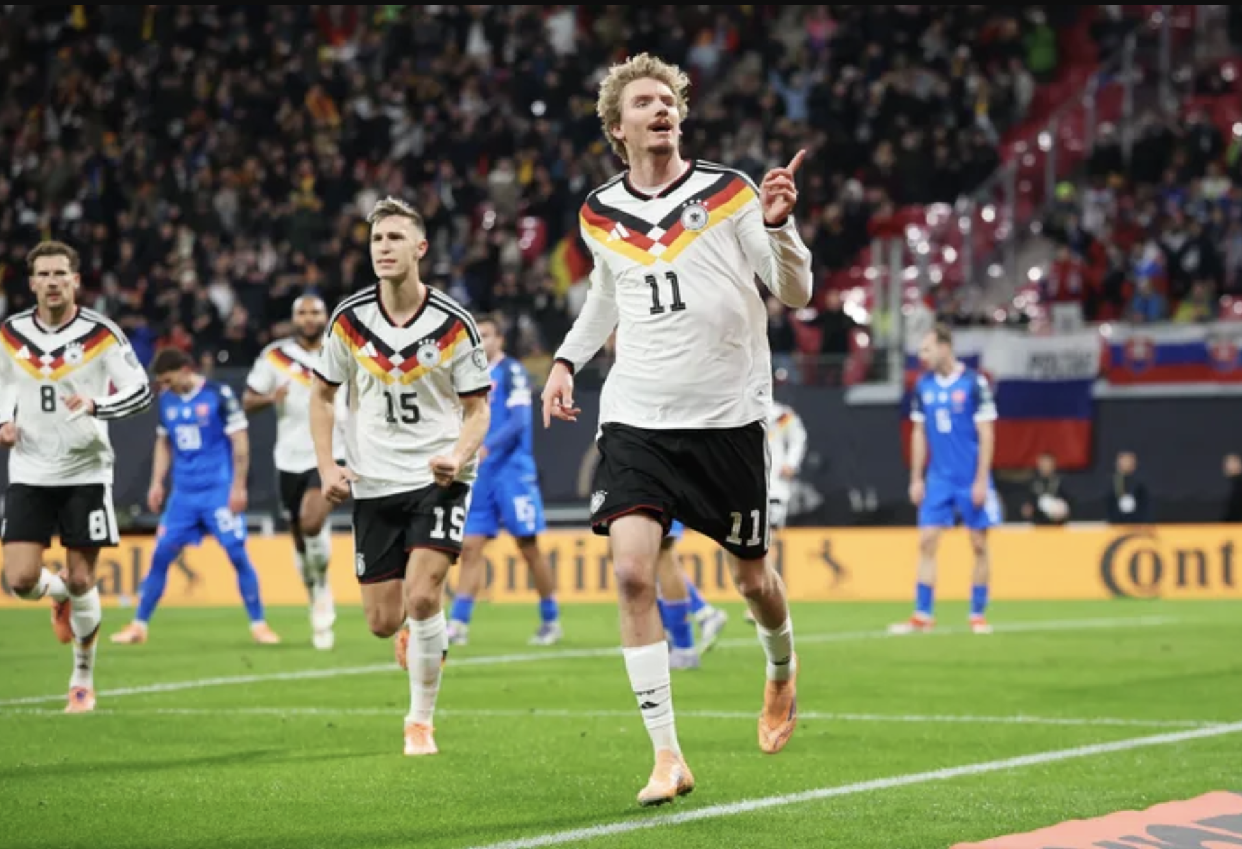 Tuyển Đức thắng nghiền ép Slovakia 6 bàn, định đoạt vé dự World Cup 2026 - Ảnh 2.