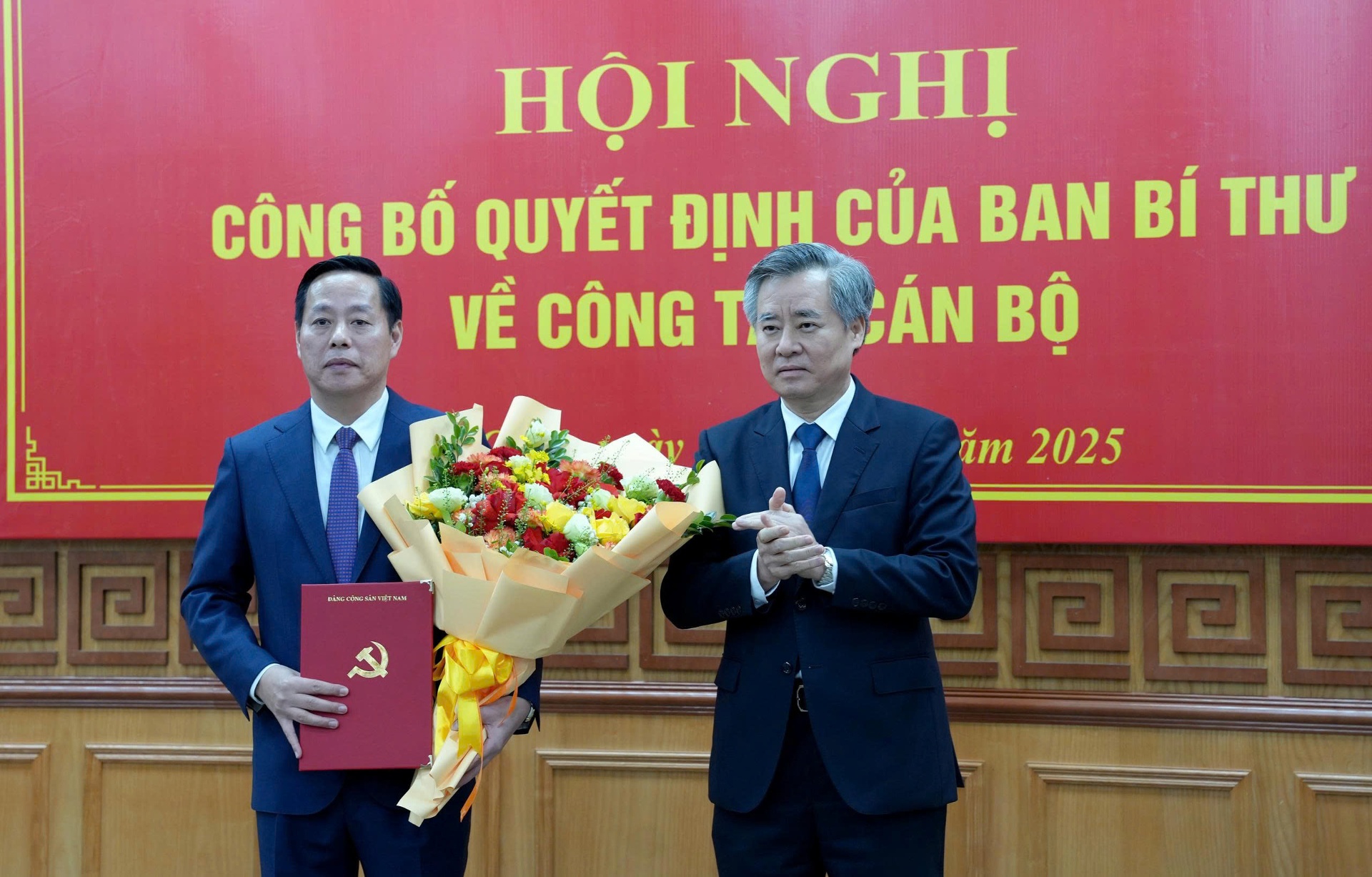 Ông Hà Quang Trung giữ chức Phó Bí thư Tỉnh ủy Lai Châu - Ảnh 1.