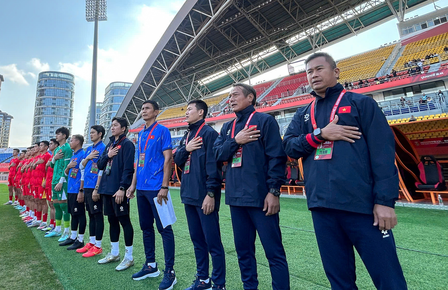 U22 Việt Nam thua trận thứ 2 liên tiếp ở Trung Quốc - Ảnh 3.