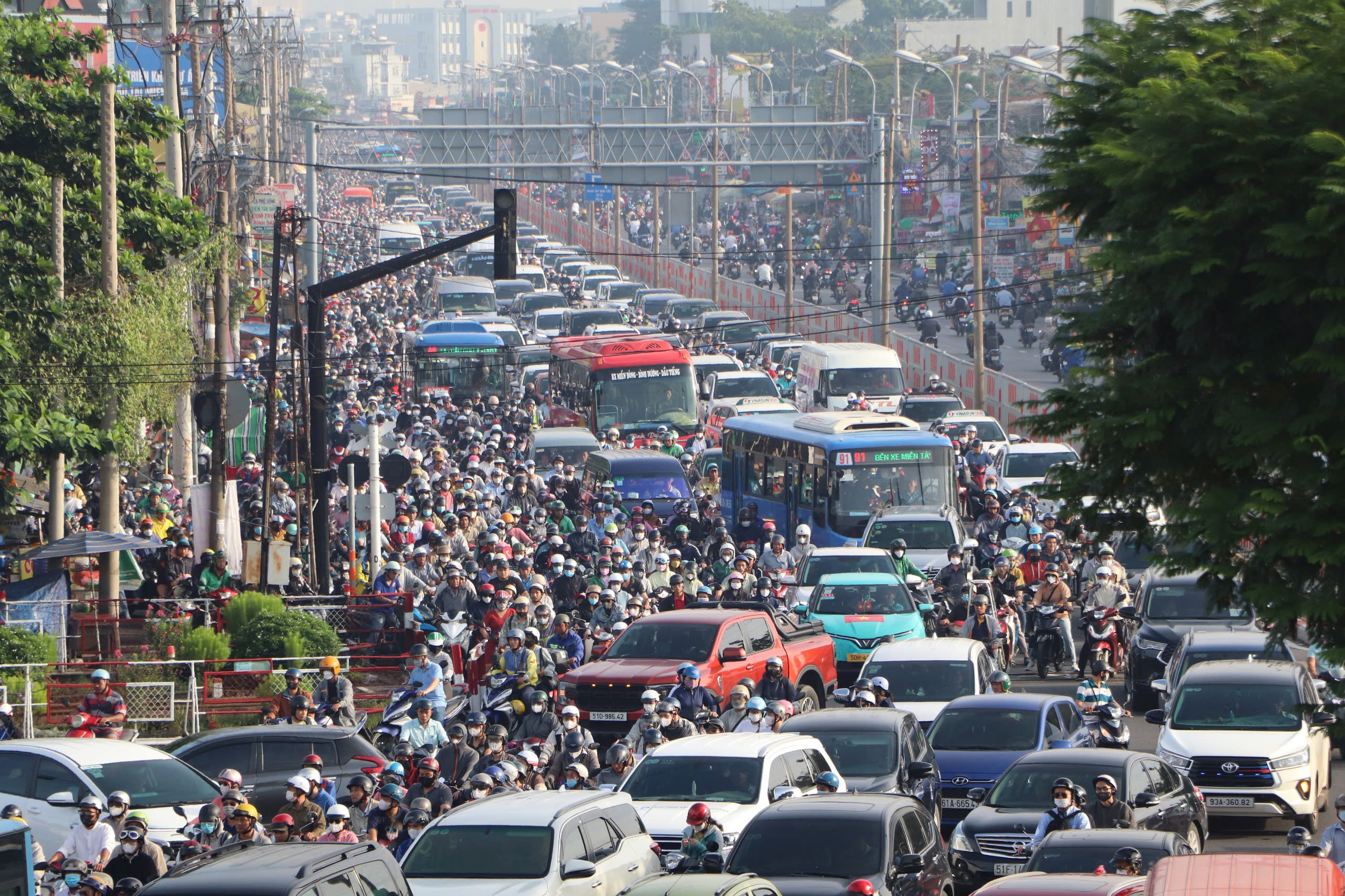 Rộng thêm lối vào khu vực trung tâm - Ảnh 1.