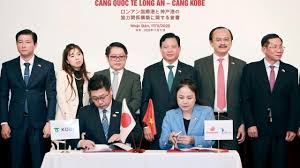 Cảng quốc tế Long An và Cảng Kobe ký kết mou hợp tác chiến lược - Ảnh 1.