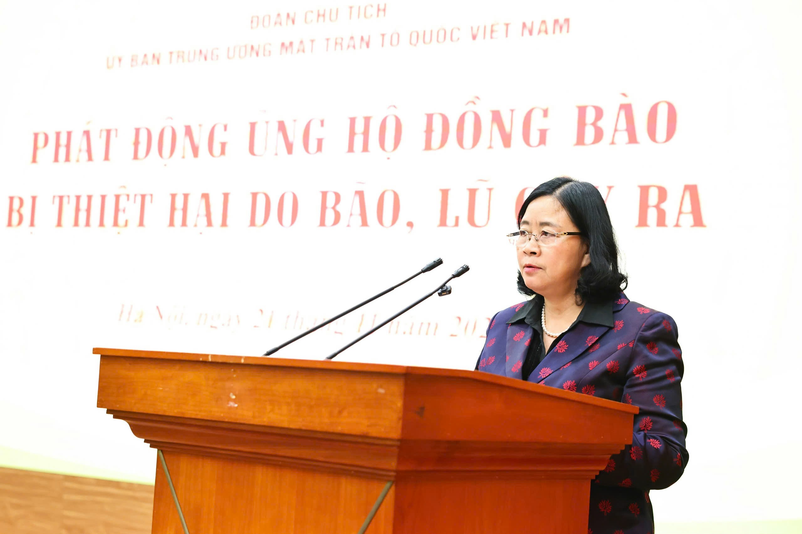 Kêu gọi toàn dân ủng hộ đồng bào miền Trung và Tây Nguyên khắc phục hậu quả mưa lũ - Ảnh 2.