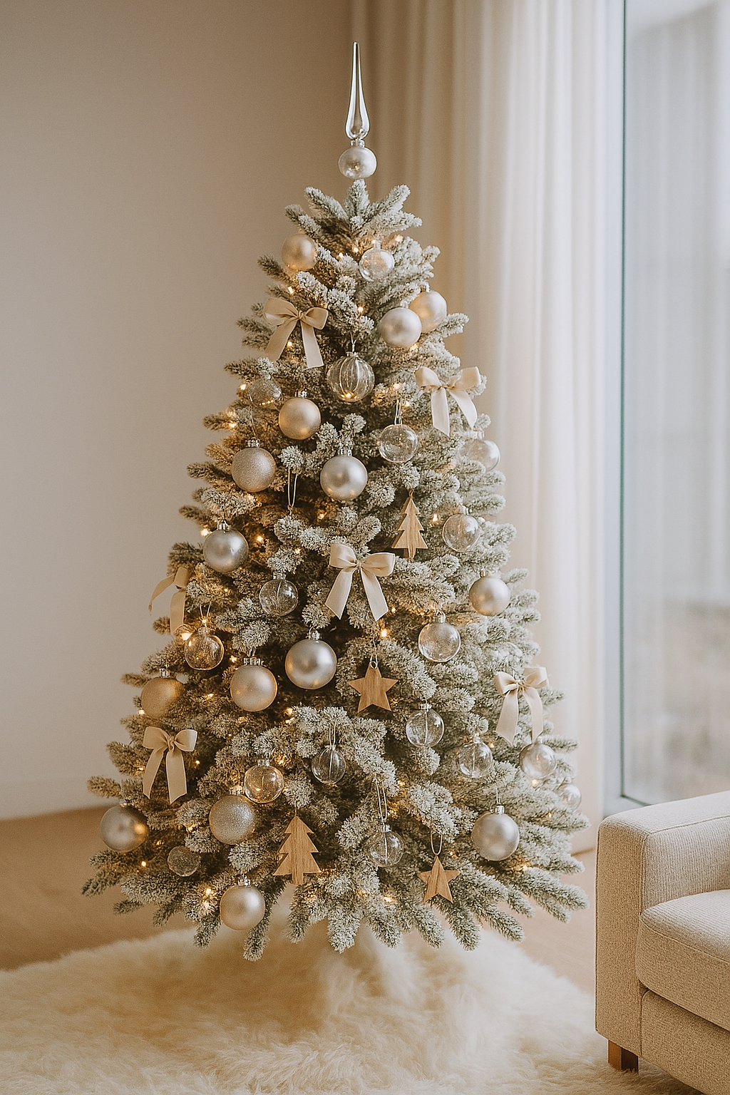 Trang hoàng cây thông Noel - Ảnh 1.