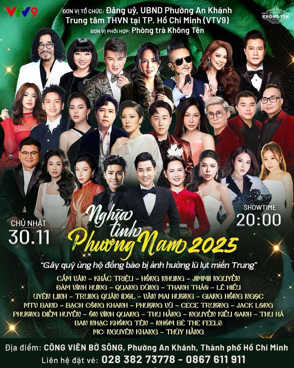 Đêm nhạc "Nghĩa tình phương Nam 2025": Khi yêu thương lên tiếng vì đồng bào vùng lũ - Ảnh 1.
