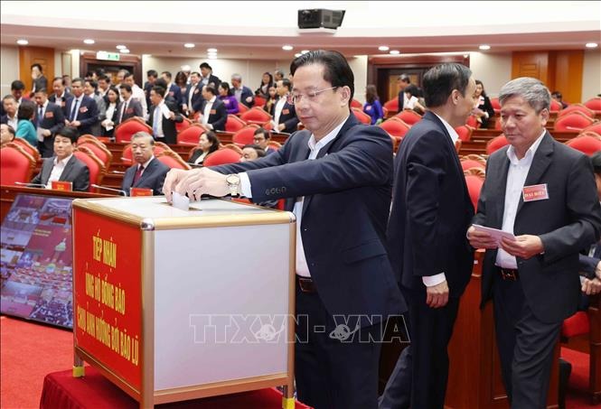 Tổng Bí thư Tô Lâm và các đại biểu quyên góp, ủng hộ đồng bào chịu ảnh hưởng bởi bão lũ - Ảnh 9.