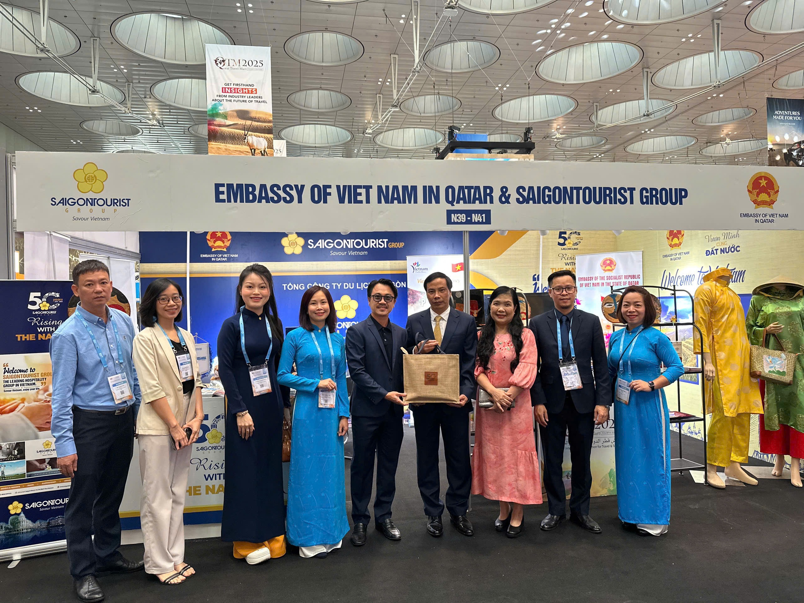 Saigontourist Group tham gia Hội chợ Du lịch Qatar - Đẩy mạnh thị trường cao cấp Trung Đông - Ảnh 1.