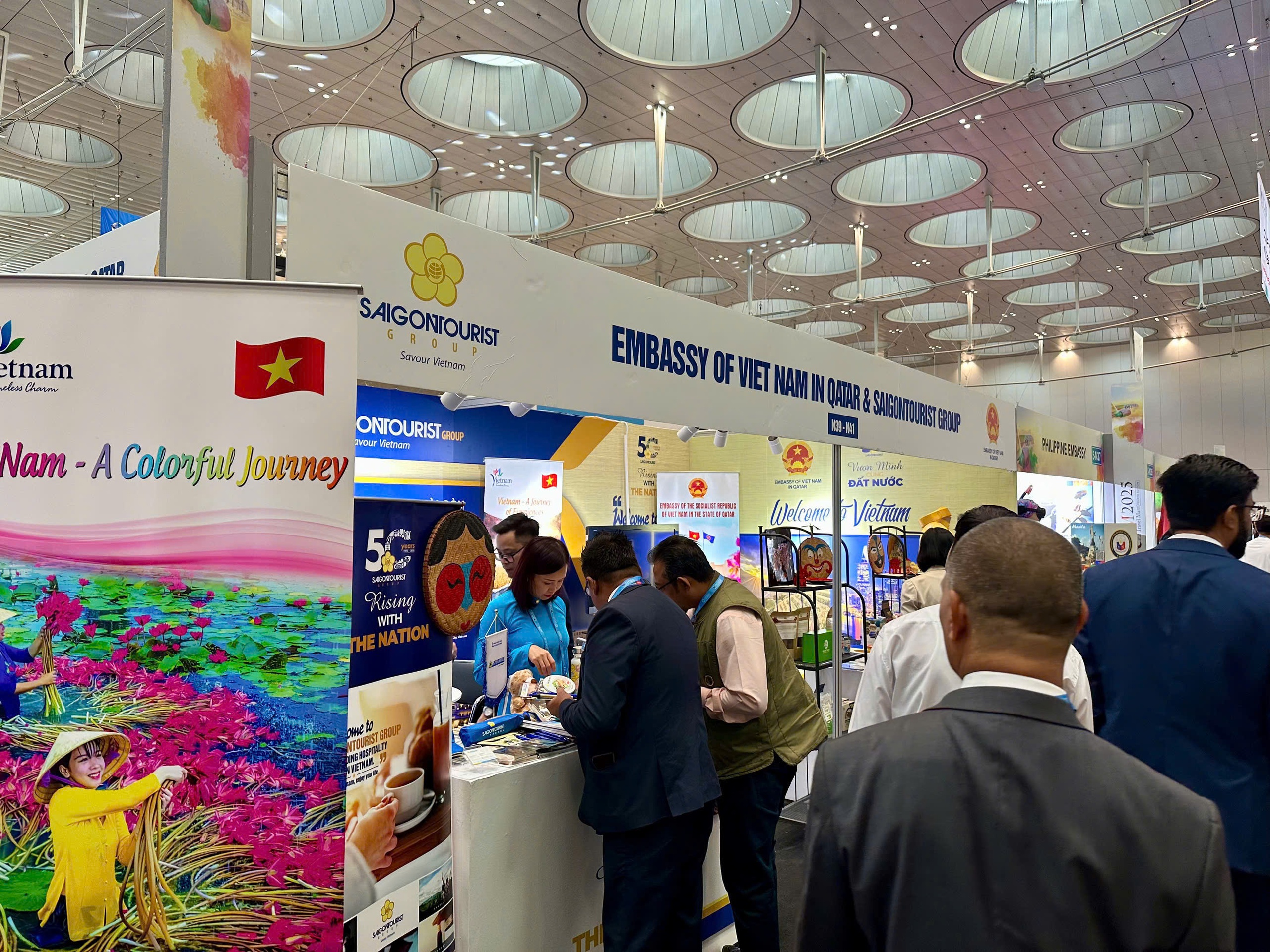 Saigontourist Group tham gia Hội chợ Du lịch Qatar - Đẩy mạnh thị trường cao cấp Trung Đông - Ảnh 3.