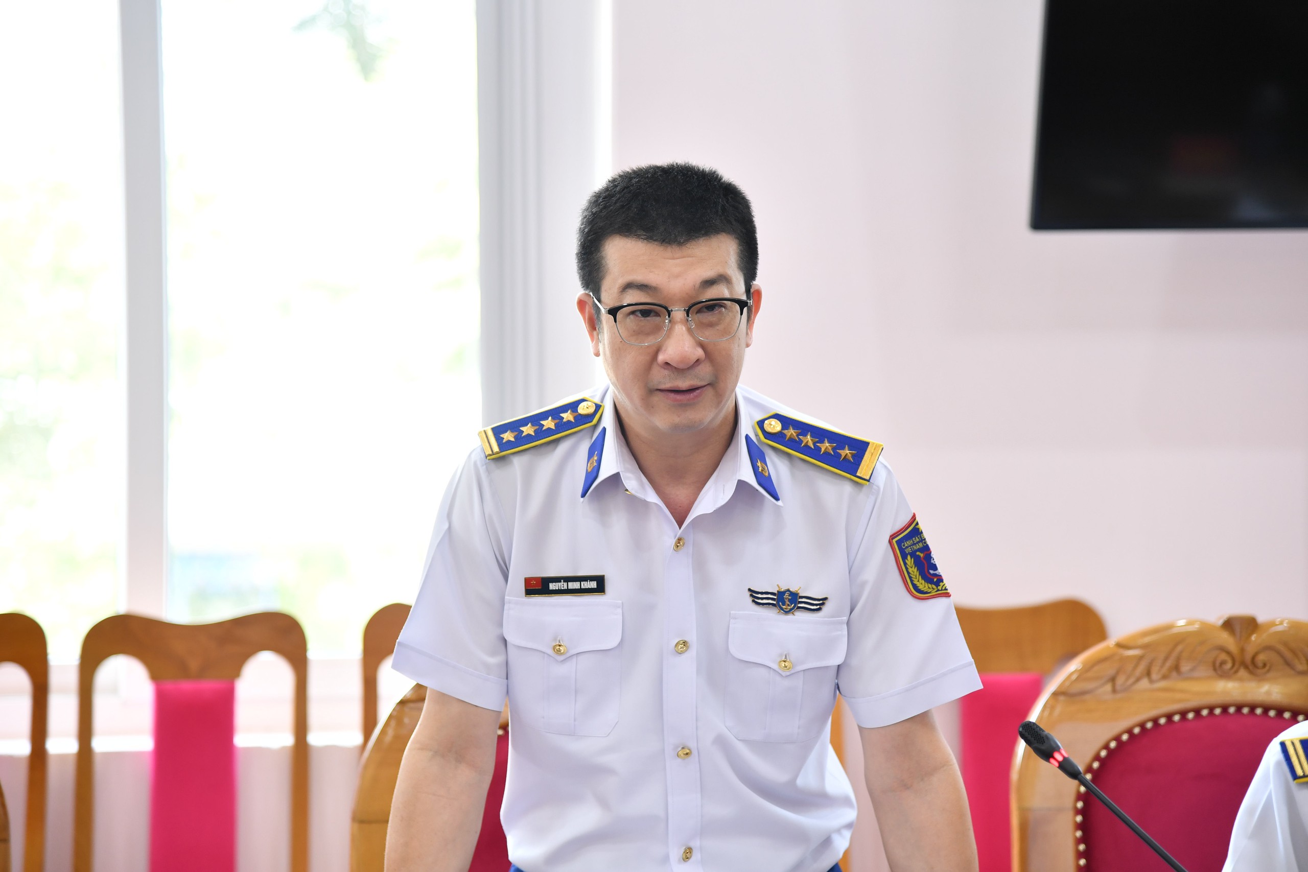 Thanh tra Chính phủ kiểm tra công tác chống IUU tại Vùng Cảnh sát biển 3 - Ảnh 3.