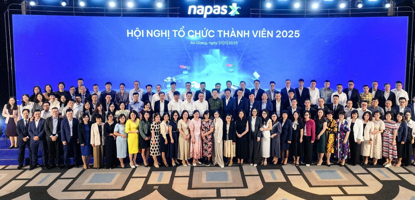 Hội nghị Tổ chức Thành viên năm 2025 của NAPAS - Ảnh 1.
