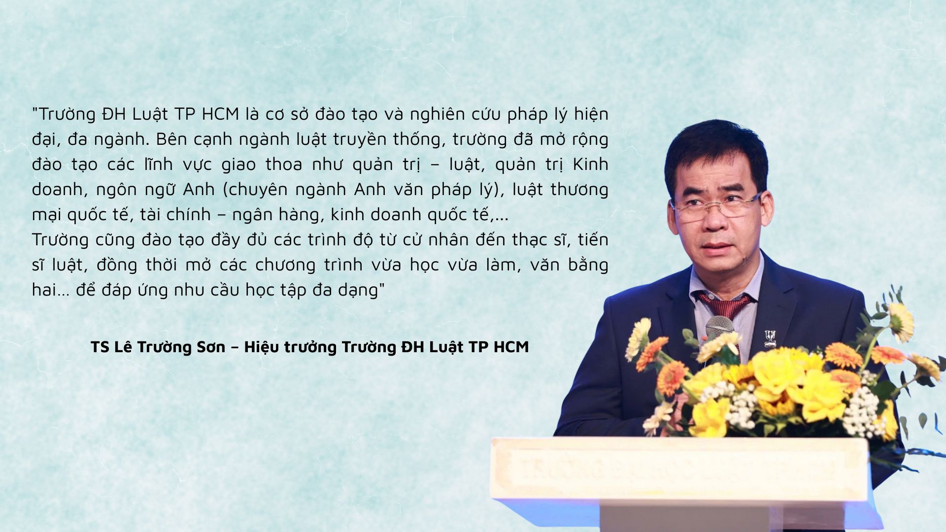 Nửa thế kỷ vươn mình của Trường ĐH Luật TP HCM - Ảnh 9.