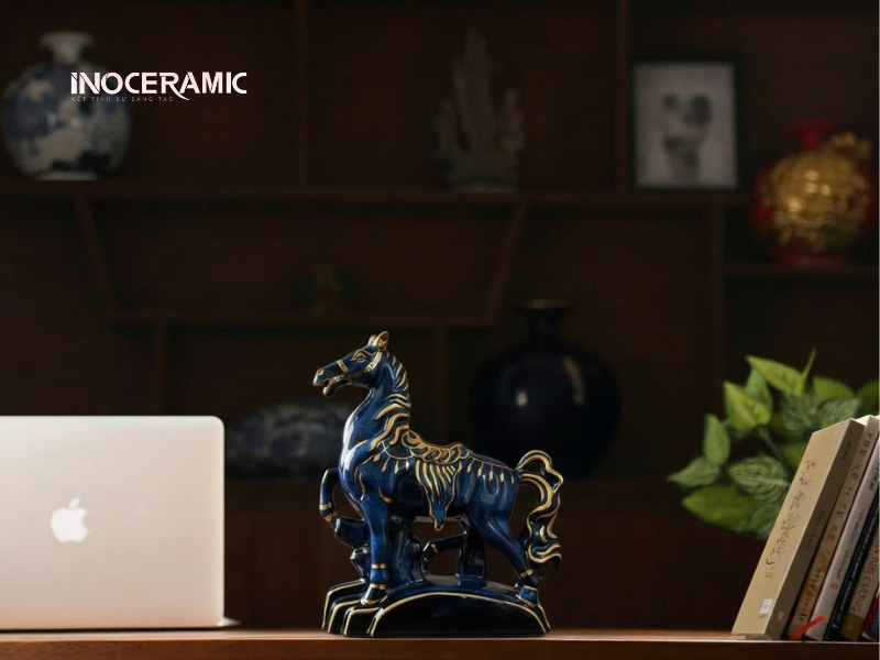 Gốm Sứ Sáng Tạo ra mắt Bộ sưu tập Tượng Ngựa Bính Ngọ nâng tầm biểu tượng