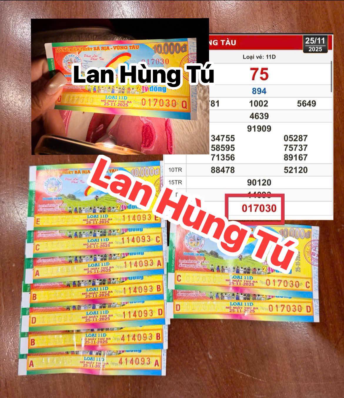 Người phụ nữ Tây Ninh trúng đặc biệt xổ số miền Nam đổi thưởng tiền tỉ trong đêm - Ảnh 1. Người phụ nữ Tây Ninh trúng đặc biệt xổ số miền Nam đổi thưởng tiền tỉ trong đêm - Ảnh 1.