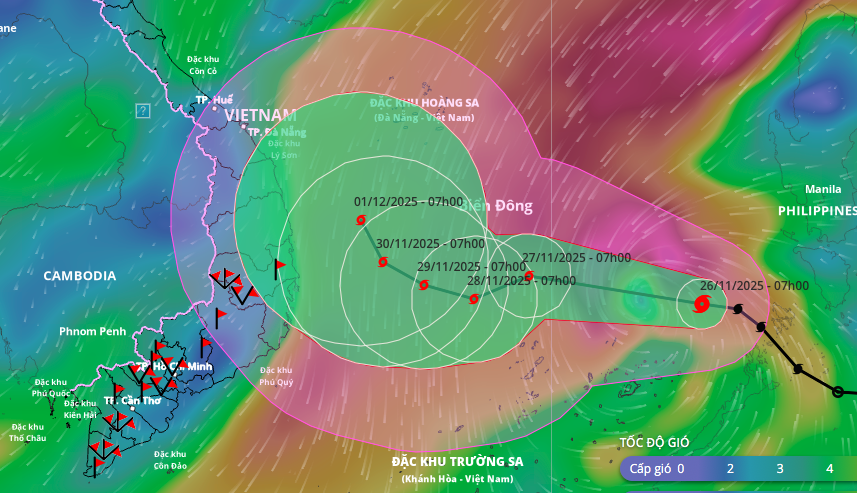 Bão số 15 Koto vào biển Đông , các tỉnh miền Trung chủ động ứng phó - Ảnh 1.