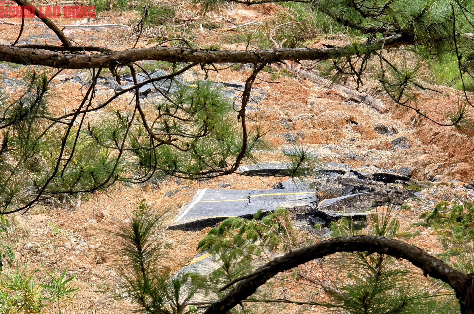 "Chạy đua" làm đường tạm đèo Mimosa để kịp thông xe tở lại ngày 30-11 - Ảnh 3.