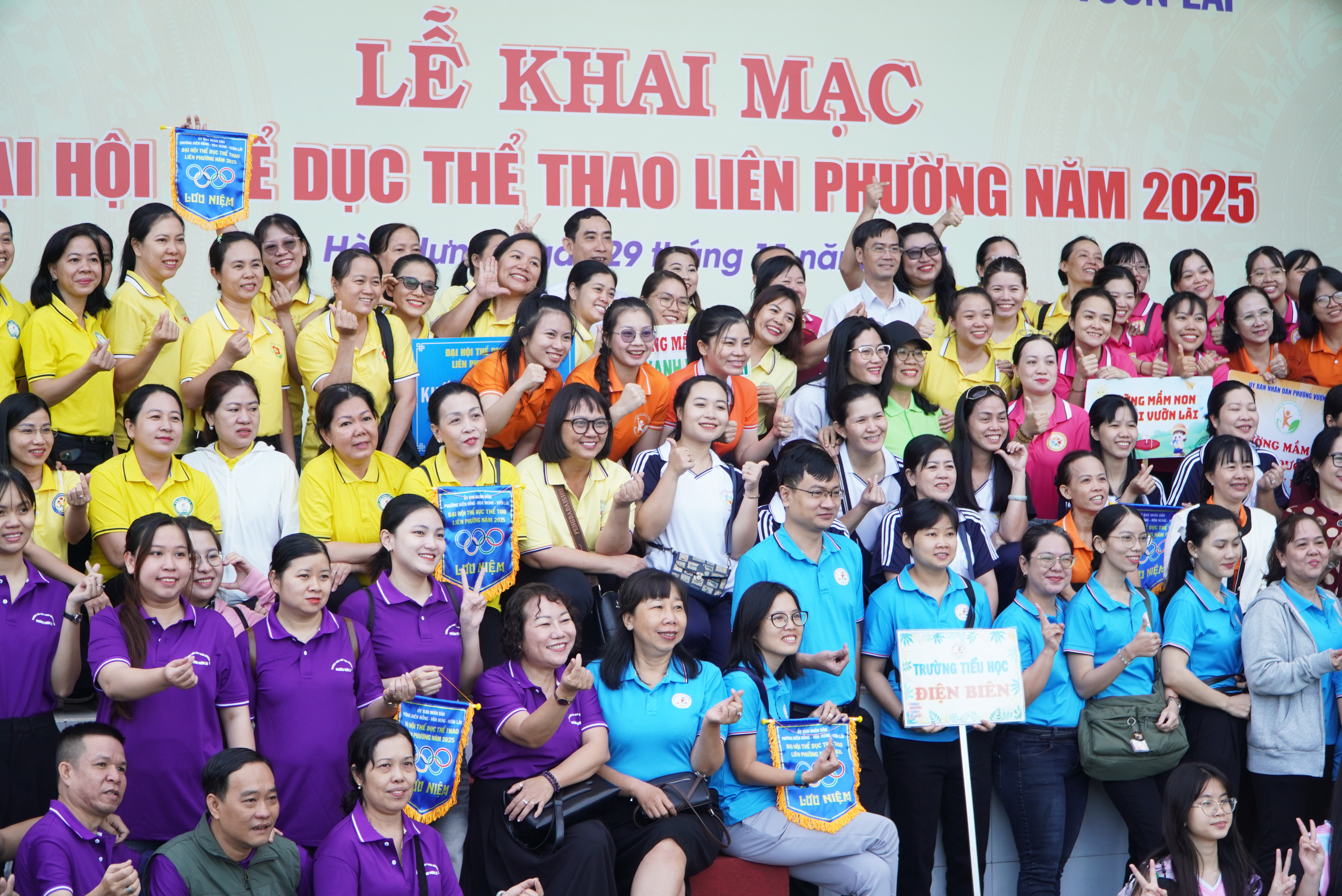 Gần 1.000 vận động viên tham gia Đại hội Thể dục thể thao liên phường Diên Hồng, Hòa Hưng, Vườn Lài - Ảnh 4.