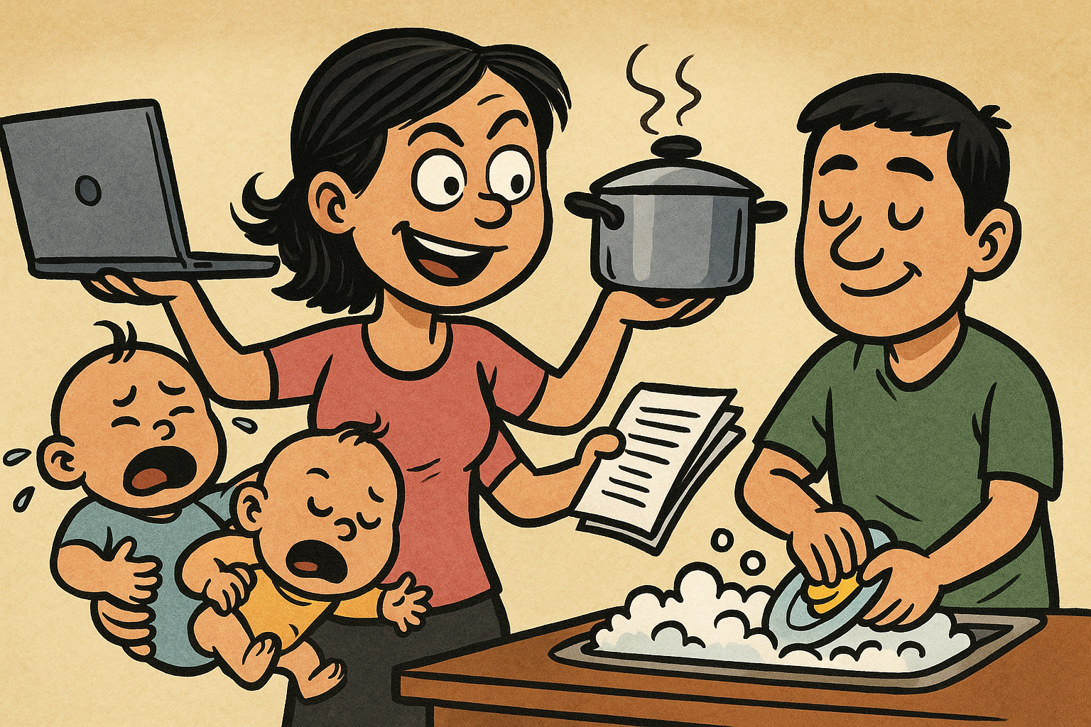 Phụ nữ hiện đại và thử thách cân bằng - Ảnh 1. Phụ nữ hiện đại và thử thách cân bằng - Ảnh 1.